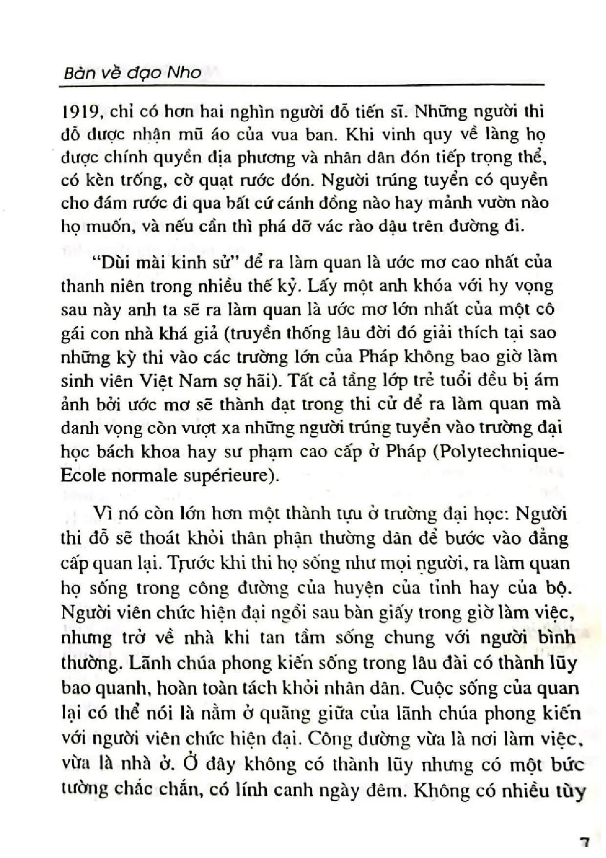 Nội dung mục lục và hình ảnh sách Bàn về đạo nho - Trang 6