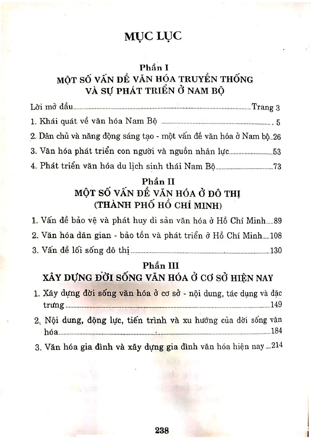 Trang bìa chính thức sách Văn hóa Nam bộ vấn đề và phát triển
