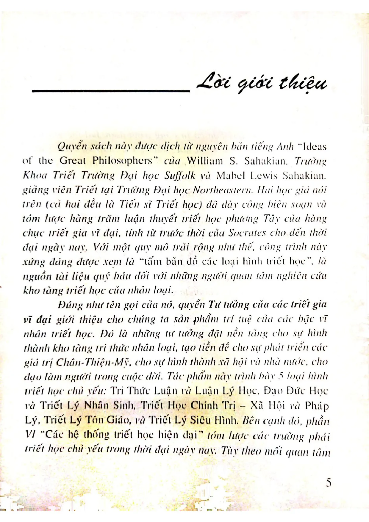 Nội dung mục lục và hình ảnh sách Tư tưởng của các triết gia vĩ đại - Trang 5