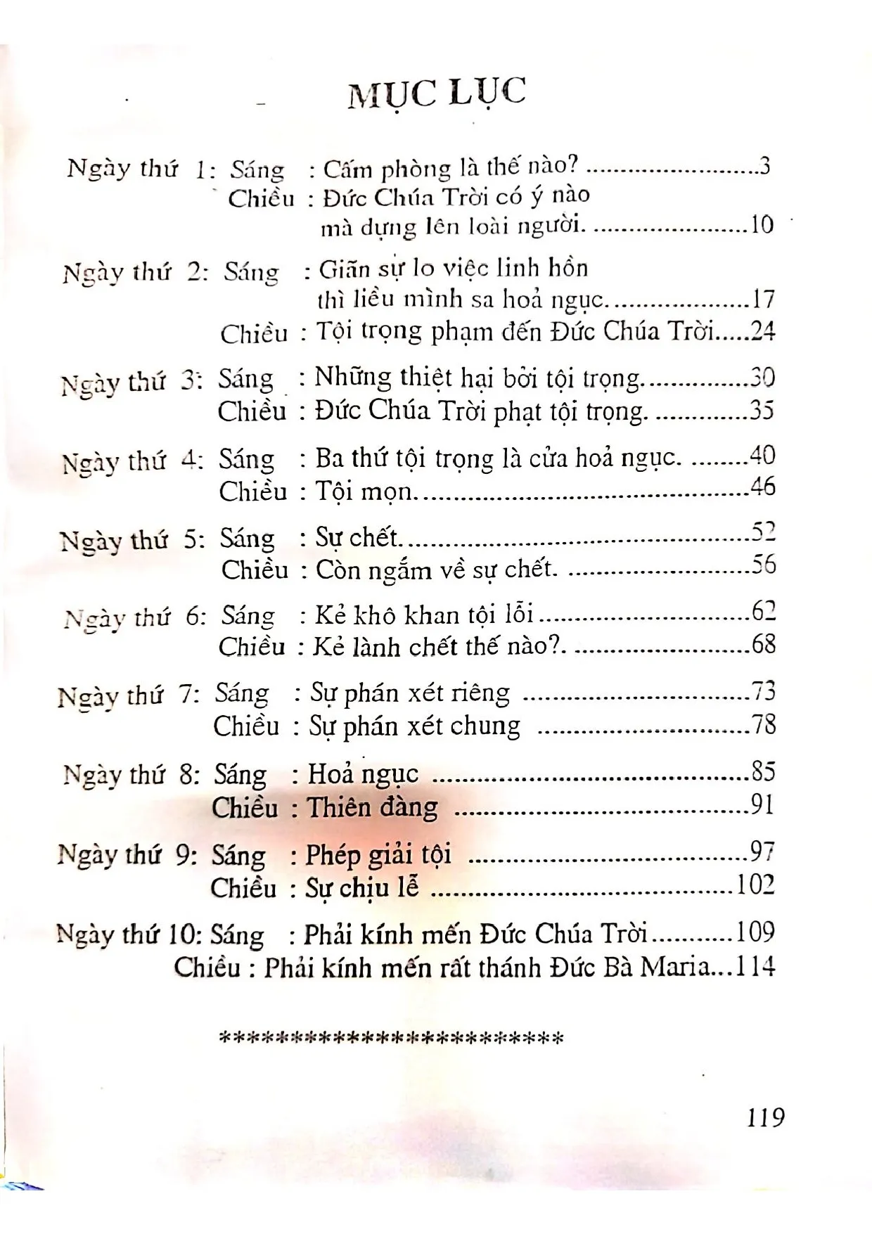 Trang bìa chính thức sách Sách cấm phòng cho bổn đạo