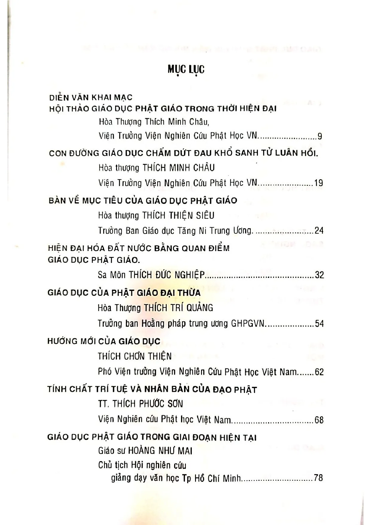 Trang bìa chính thức sách Giáo dục phật giáo trong thời hiện đại