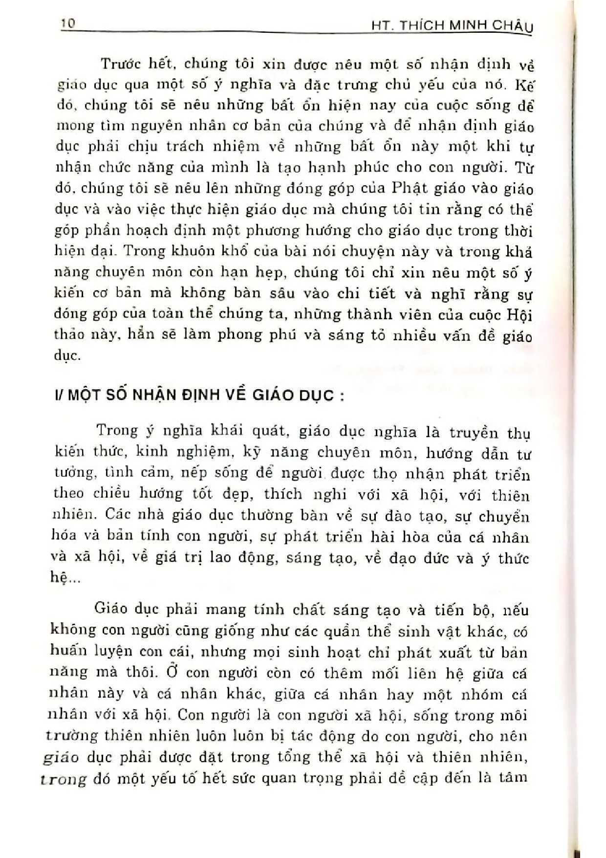Nội dung mục lục và hình ảnh sách Giáo dục phật giáo trong thời hiện đại - Trang 5