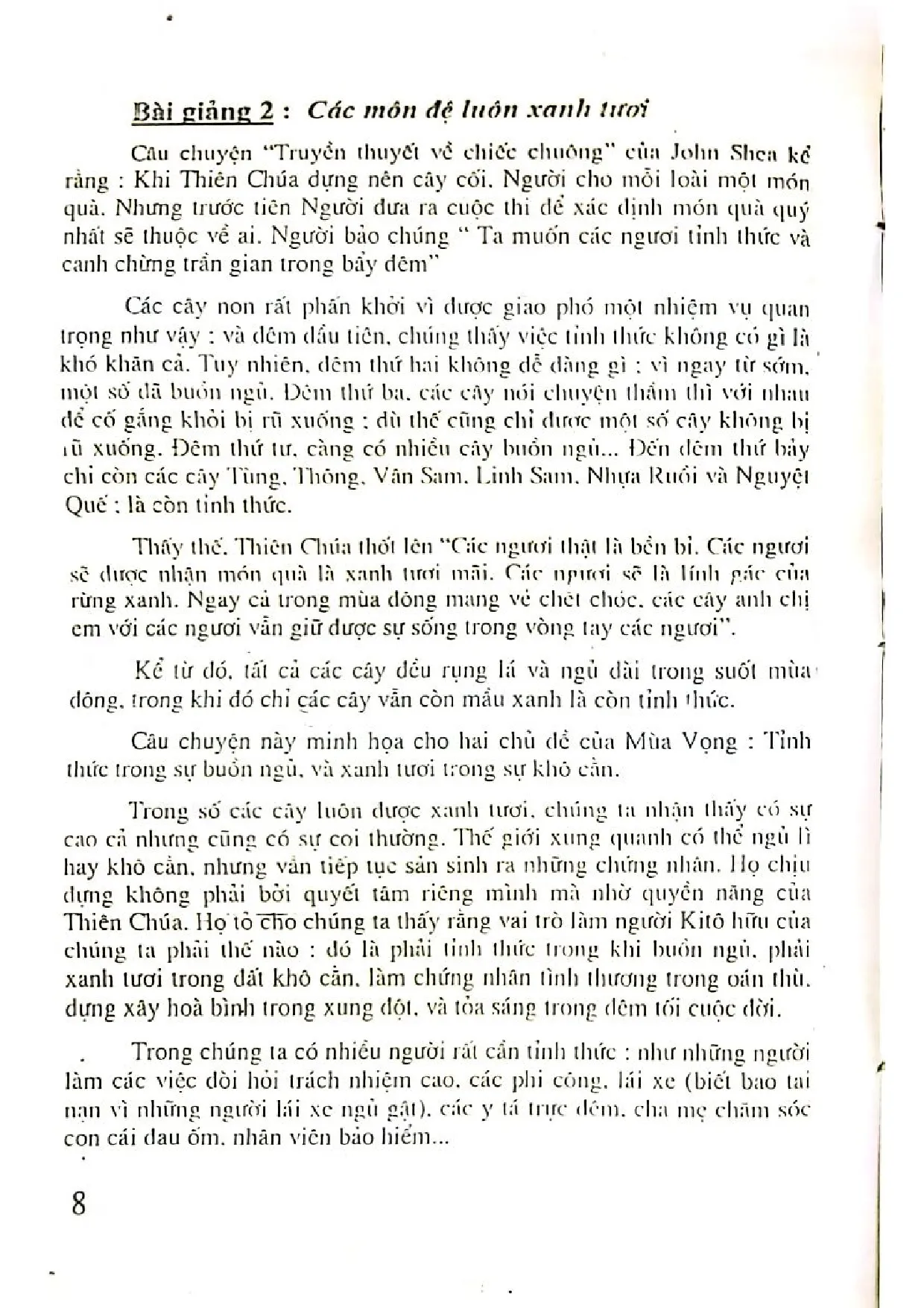 Nội dung mục lục và hình ảnh sách Phụng vụ thánh lễ chúa nhật lễ trọng năm C - Trang 5