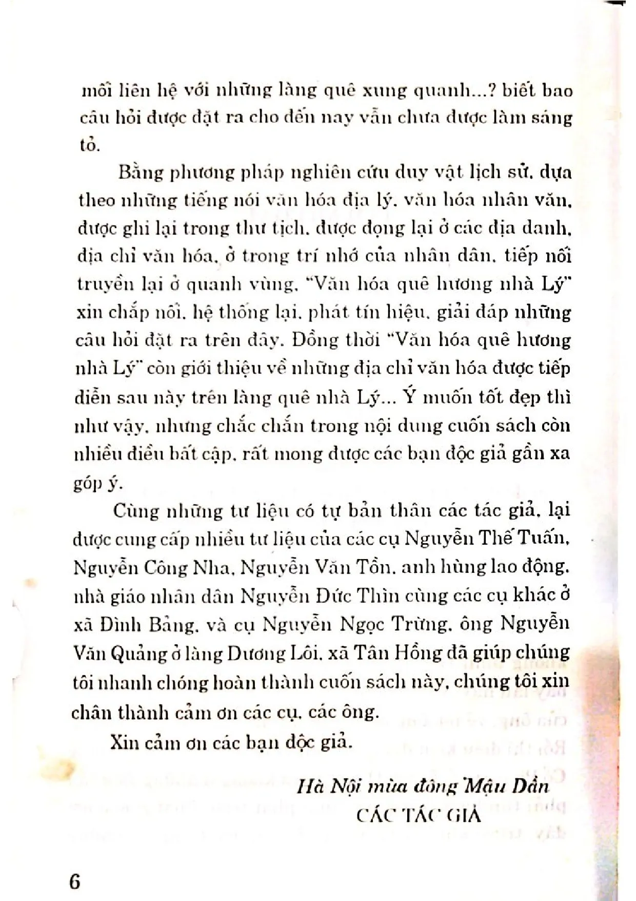 Mục lục chi tiết trang 3 sách Văn hóa quê hương nhà Lý