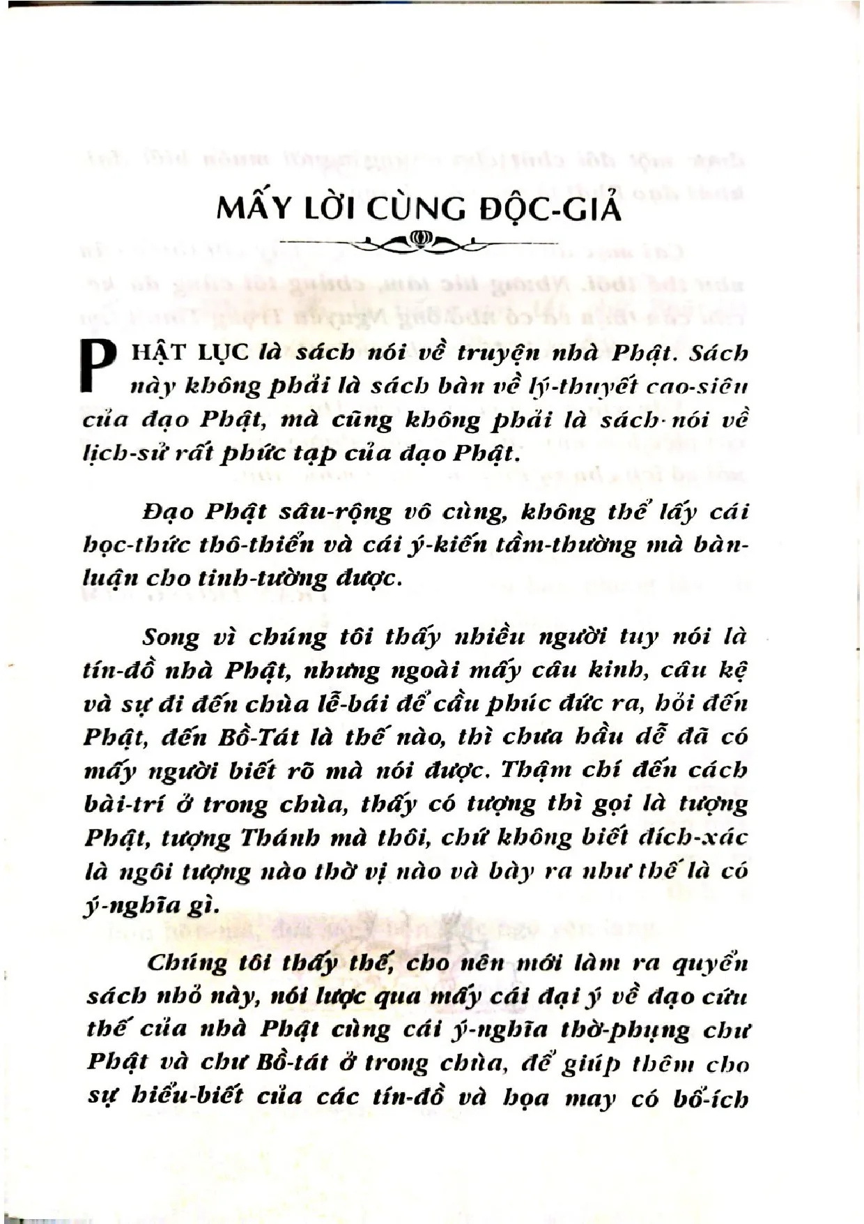 Mục lục chi tiết trang 1 sách Phật lục
