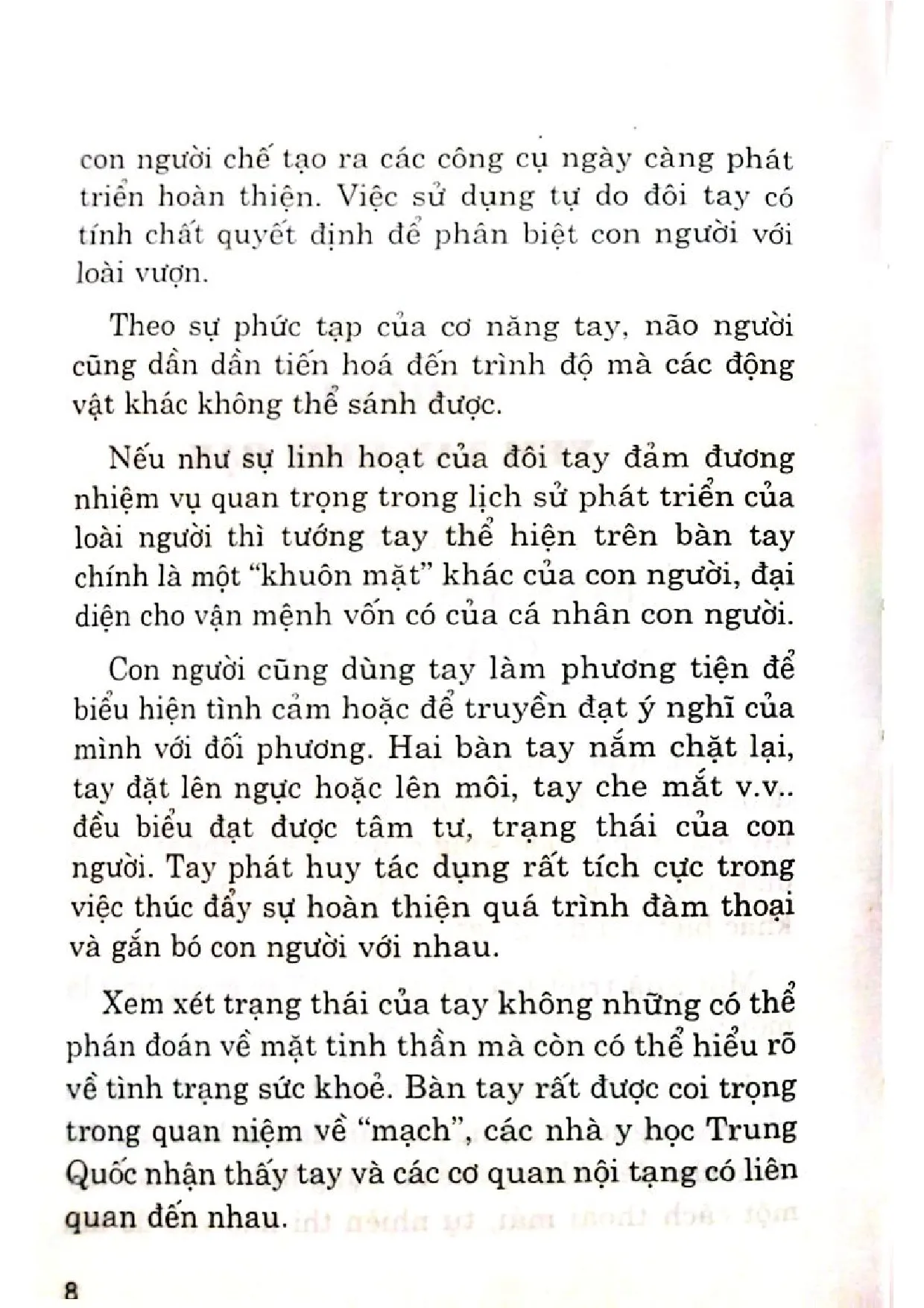 Mục lục chi tiết trang 3 sách Bàn tay mã số cuộc đời