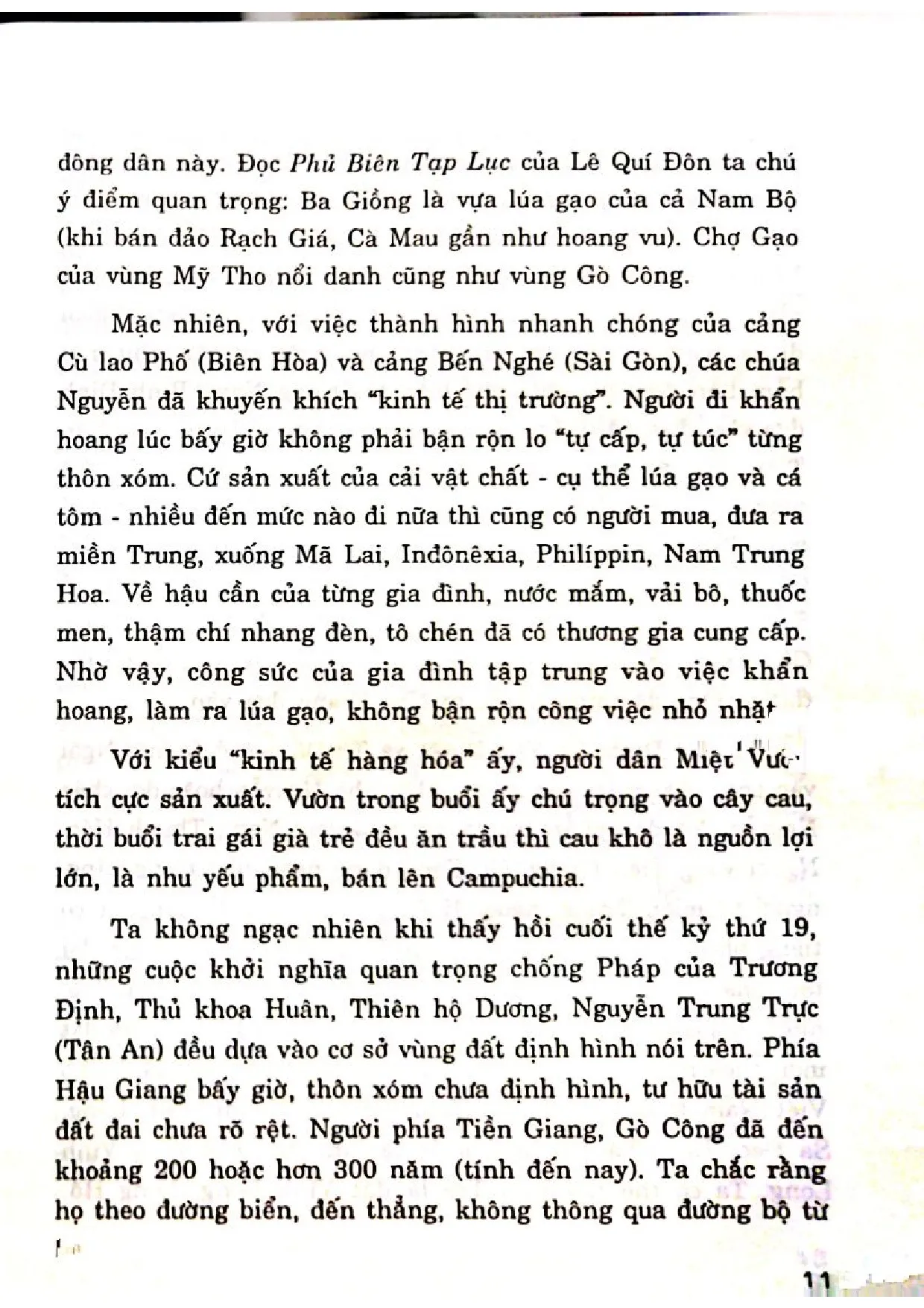 Nội dung mục lục và hình ảnh sách Sơn Nam tiếp cận với đồng bằng sông Cửu Long - Trang 6