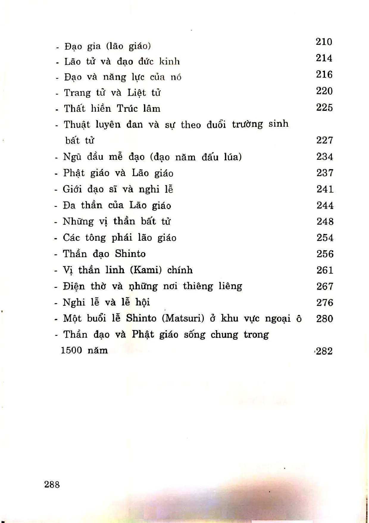 Mục lục chi tiết trang 2 sách Trí tuệ phương đông