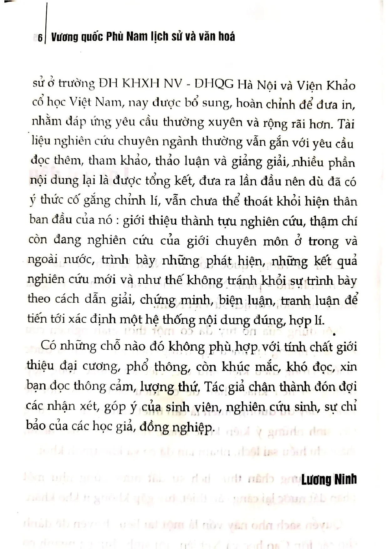 Mục lục chi tiết trang 3 sách Vương quốc Phù Nam lịch sử và văn hóa