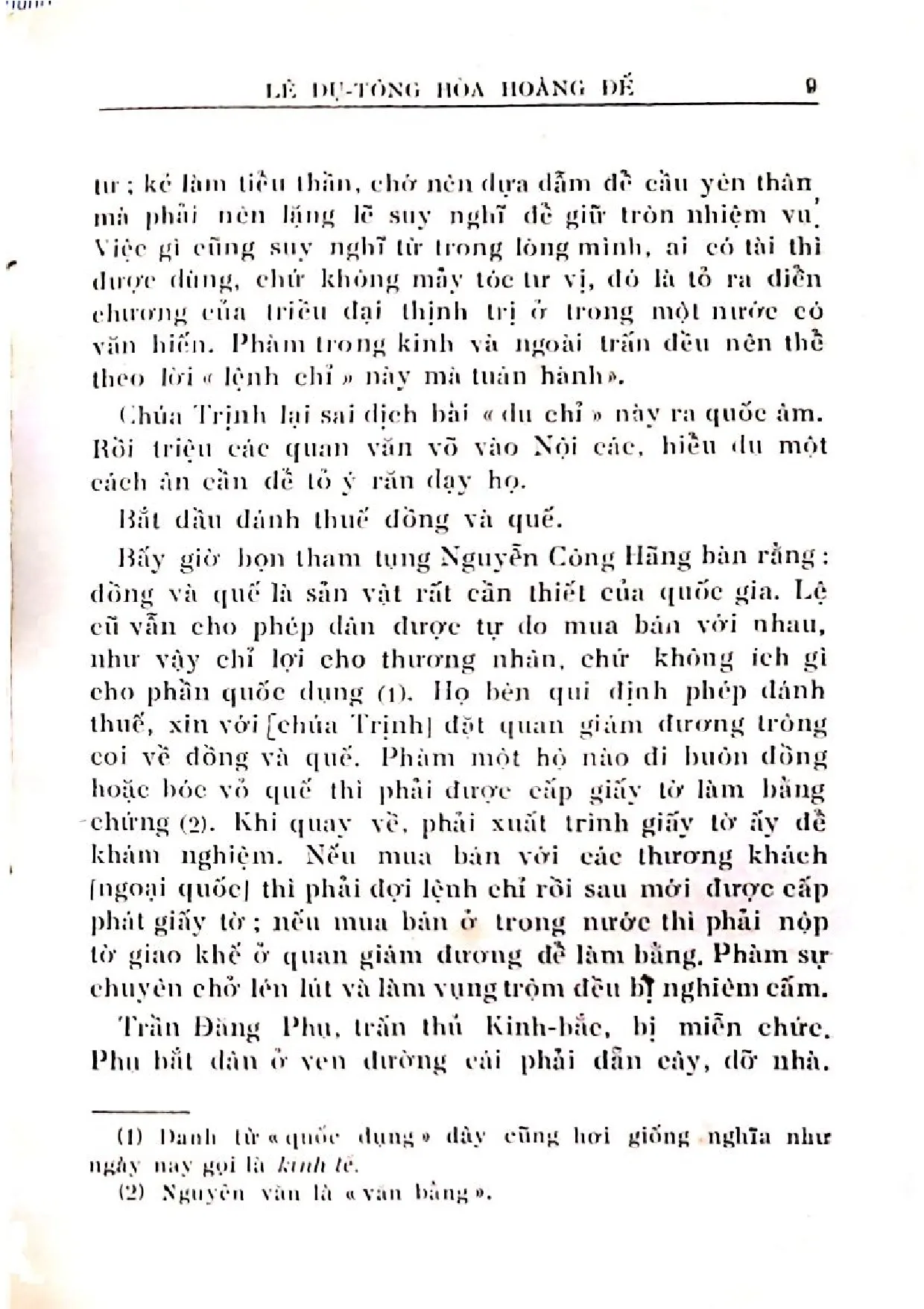 Mục lục chi tiết trang 3 sách Lịch triều tạp kỷ tập 2