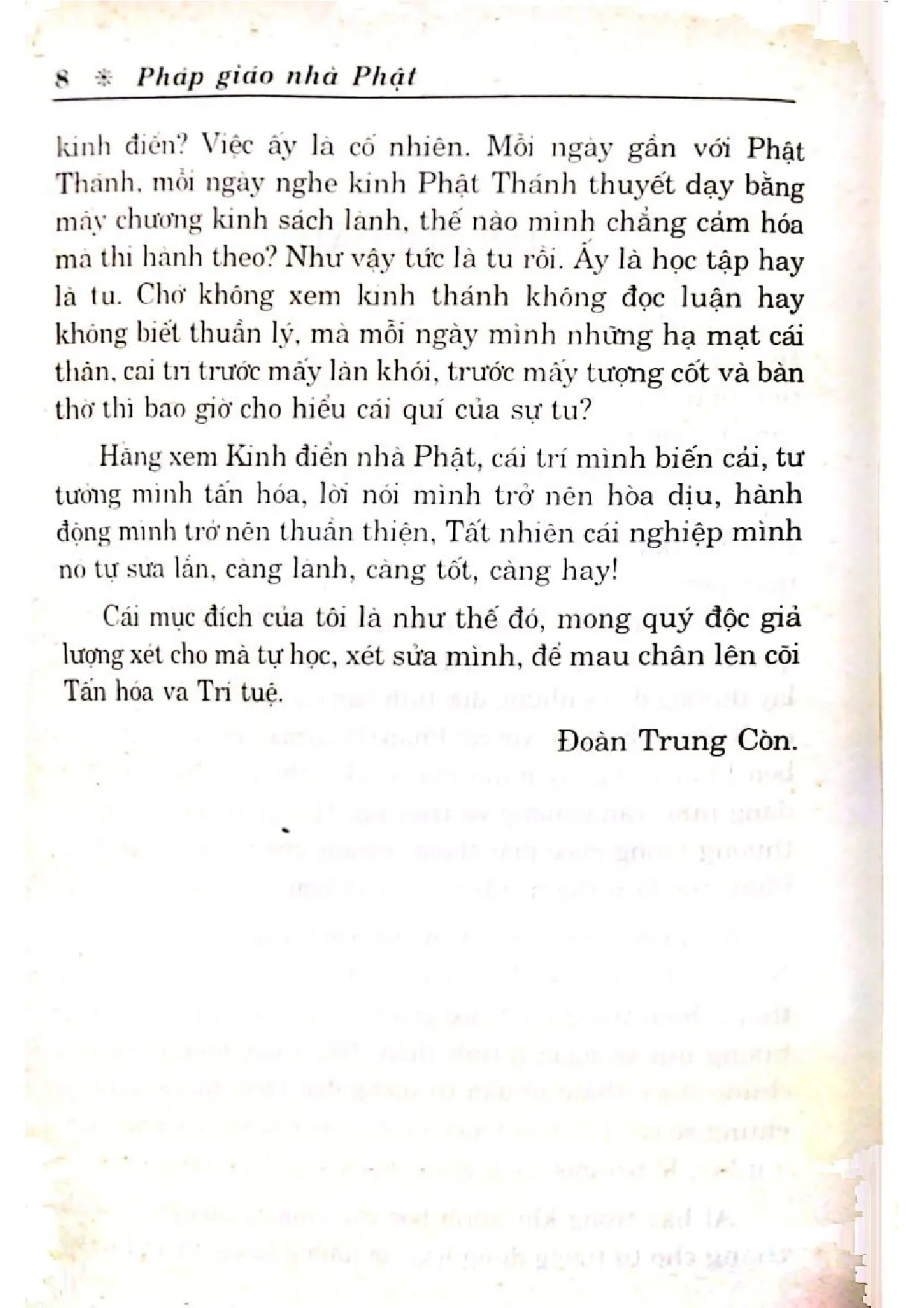 Nội dung mục lục và hình ảnh sách Pháp giáo nhà phật - Trang 6