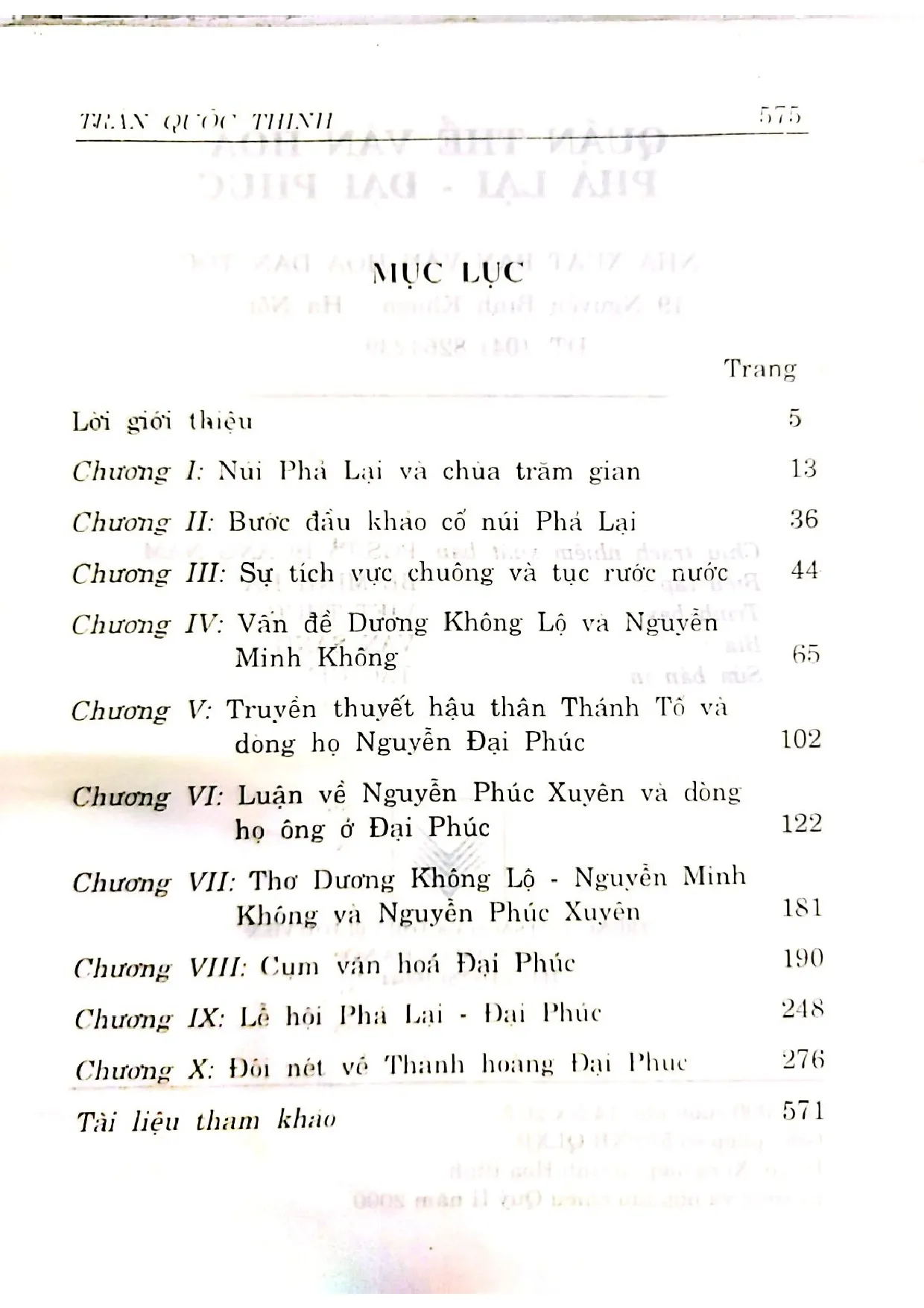 Trang bìa chính thức sách Quần thể văn hóa Phả Lại Đại Phúc