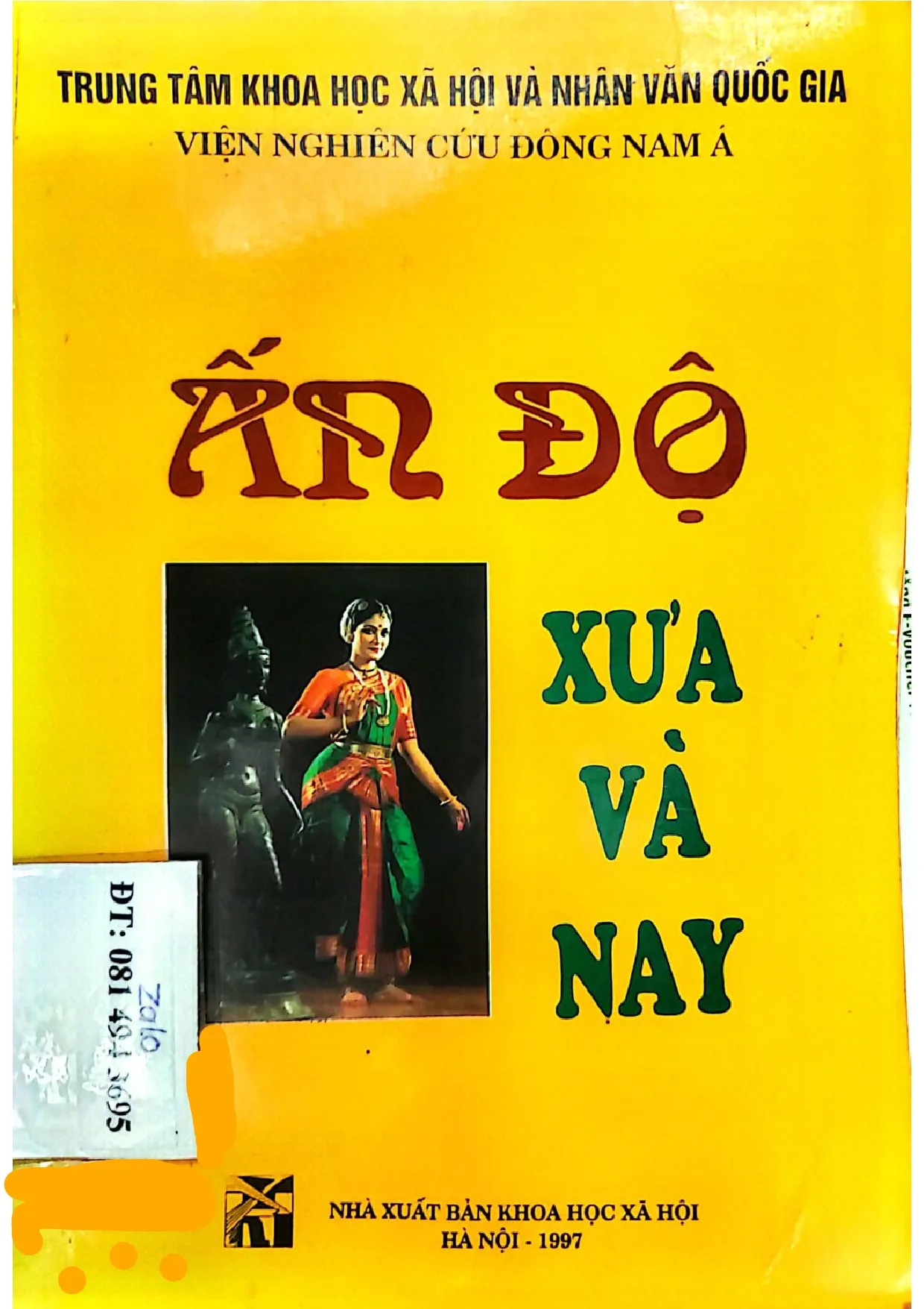 Ảnh bìa của Ấn Độ xưa và nay