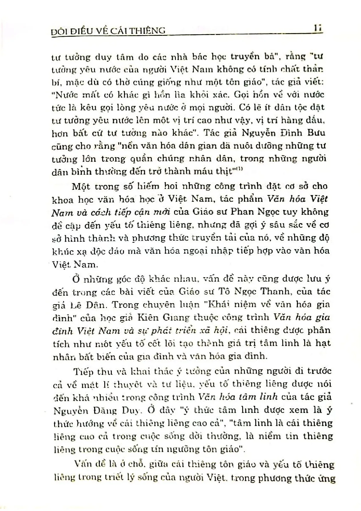 Nội dung mục lục và hình ảnh sách Đôi điều về cái thiêng và văn hóa - Trang 6