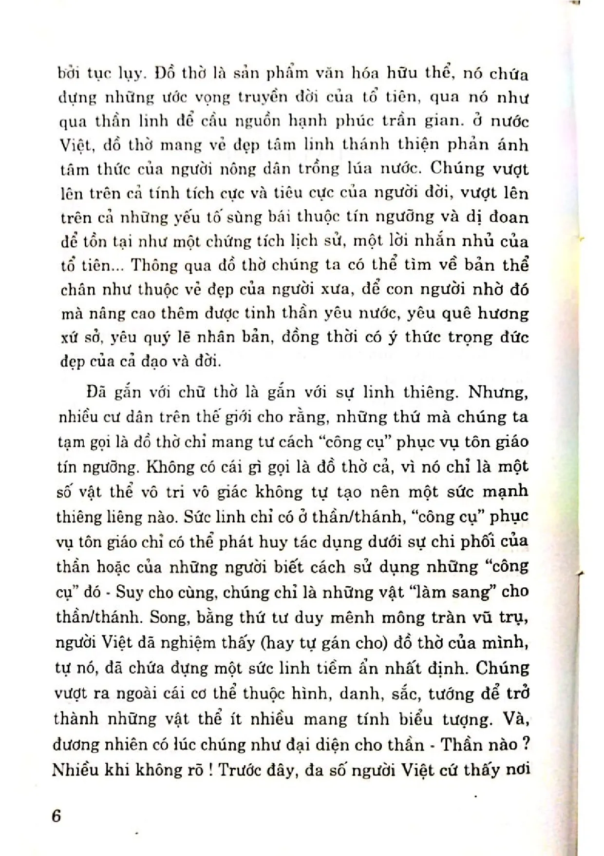 Mục lục chi tiết trang 2 sách Đồ thờ trong di tích của người Việt