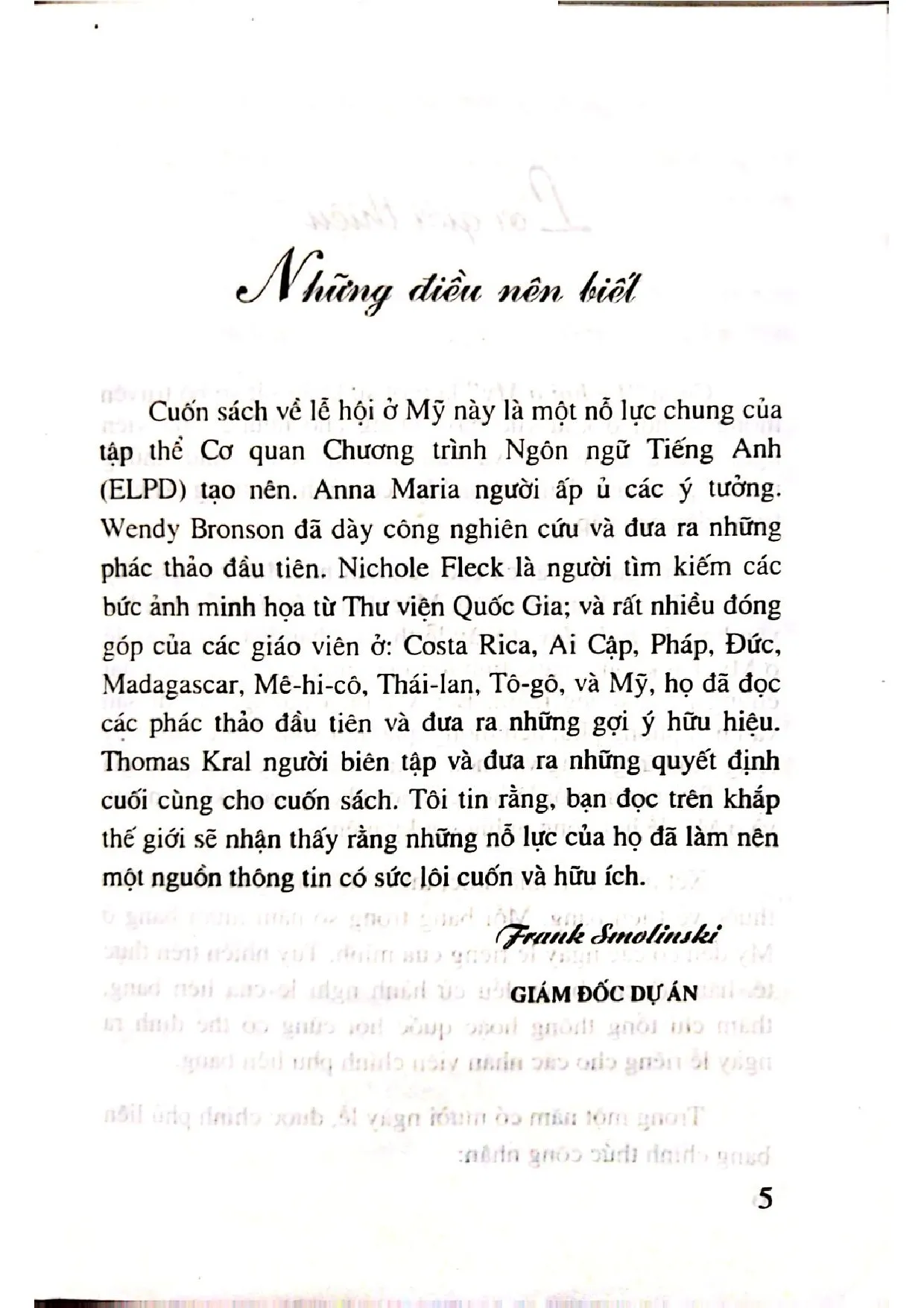 Mục lục chi tiết trang 2 sách Lễ hội ở Mỹ song ngữ anh việt