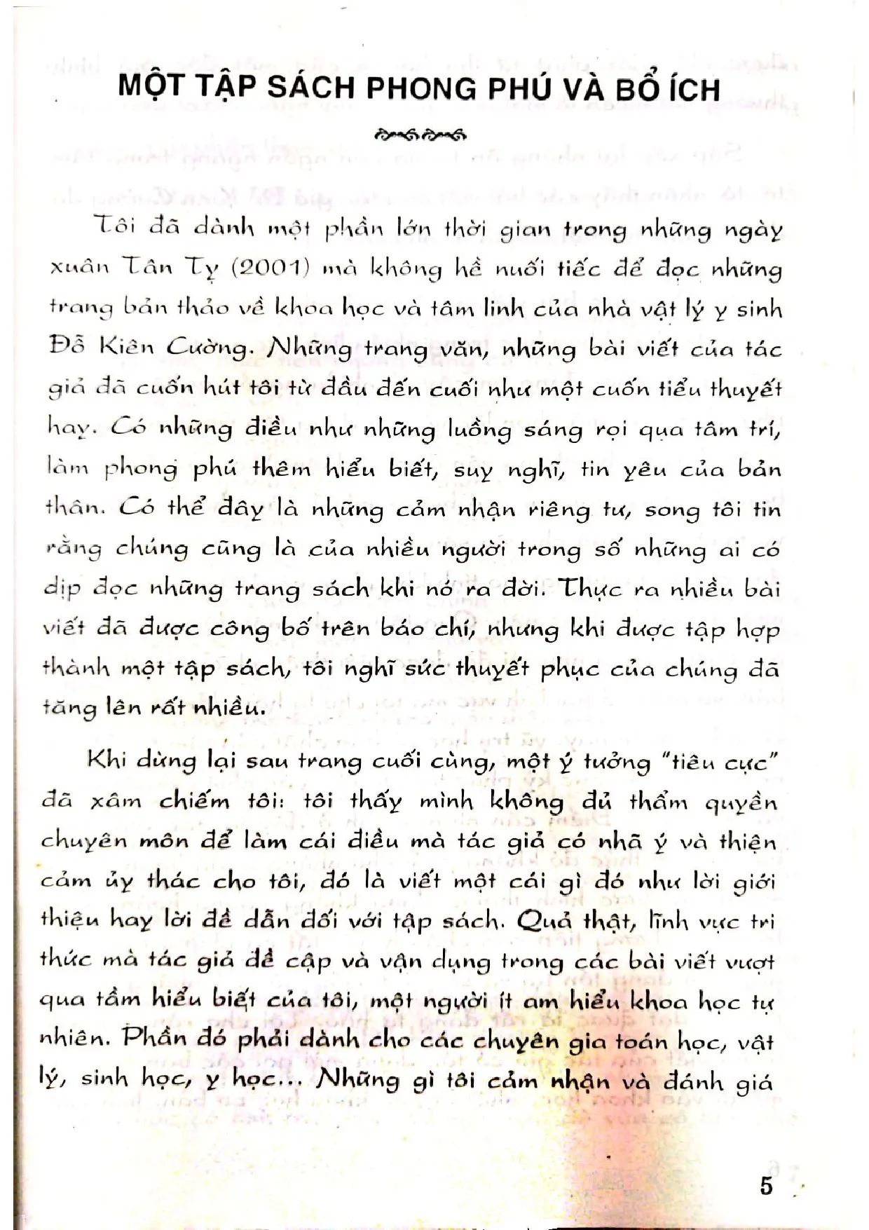 Mục lục chi tiết trang 2 sách Hiện tượng tâm linh