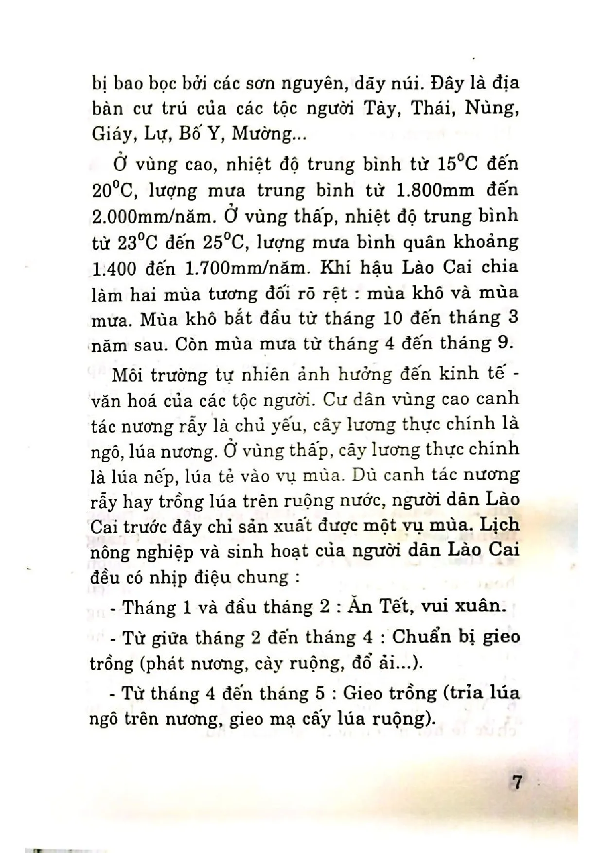 Mục lục chi tiết trang 3 sách Lễ hội cổ truyền Lào Cai