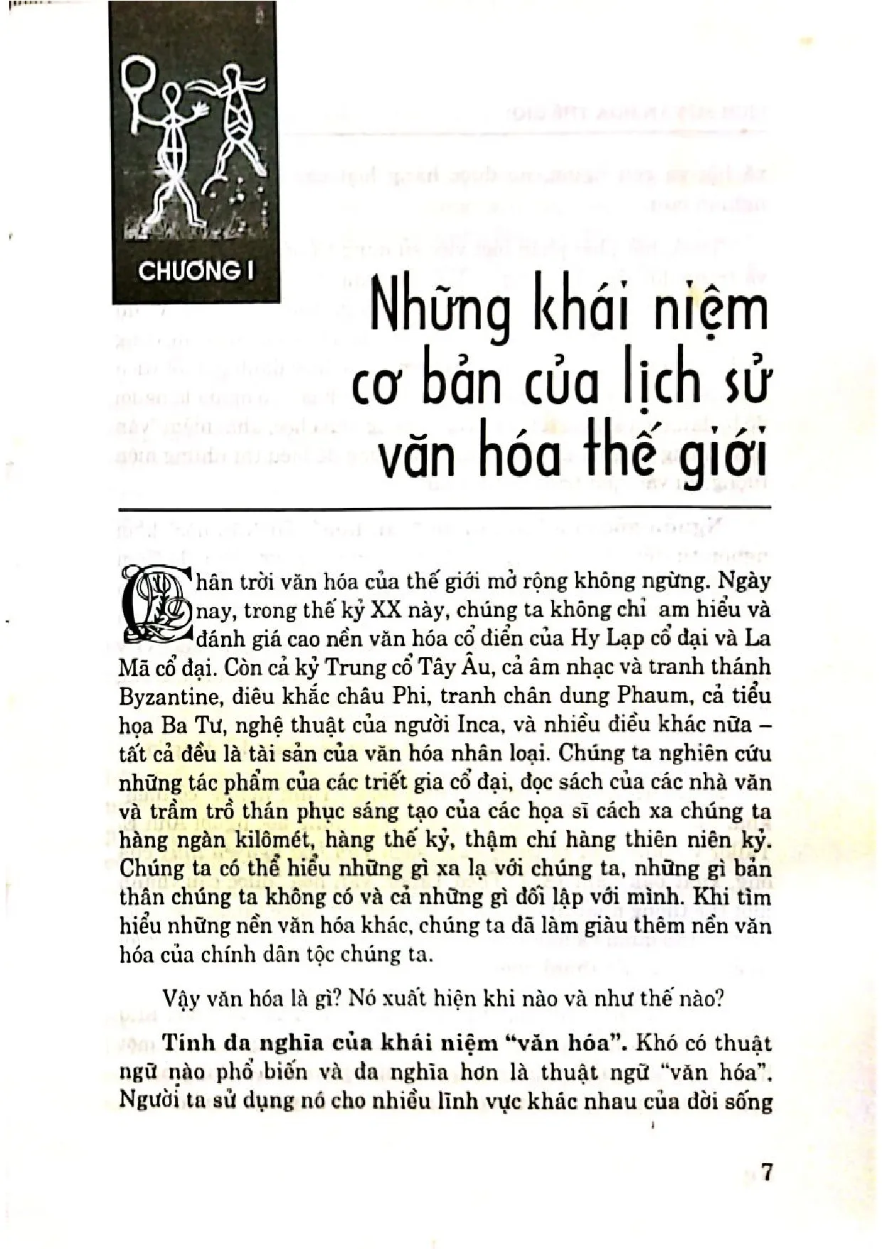 Nội dung trang phụ bản giới thiệu sách Lịch sử văn hóa thế giới