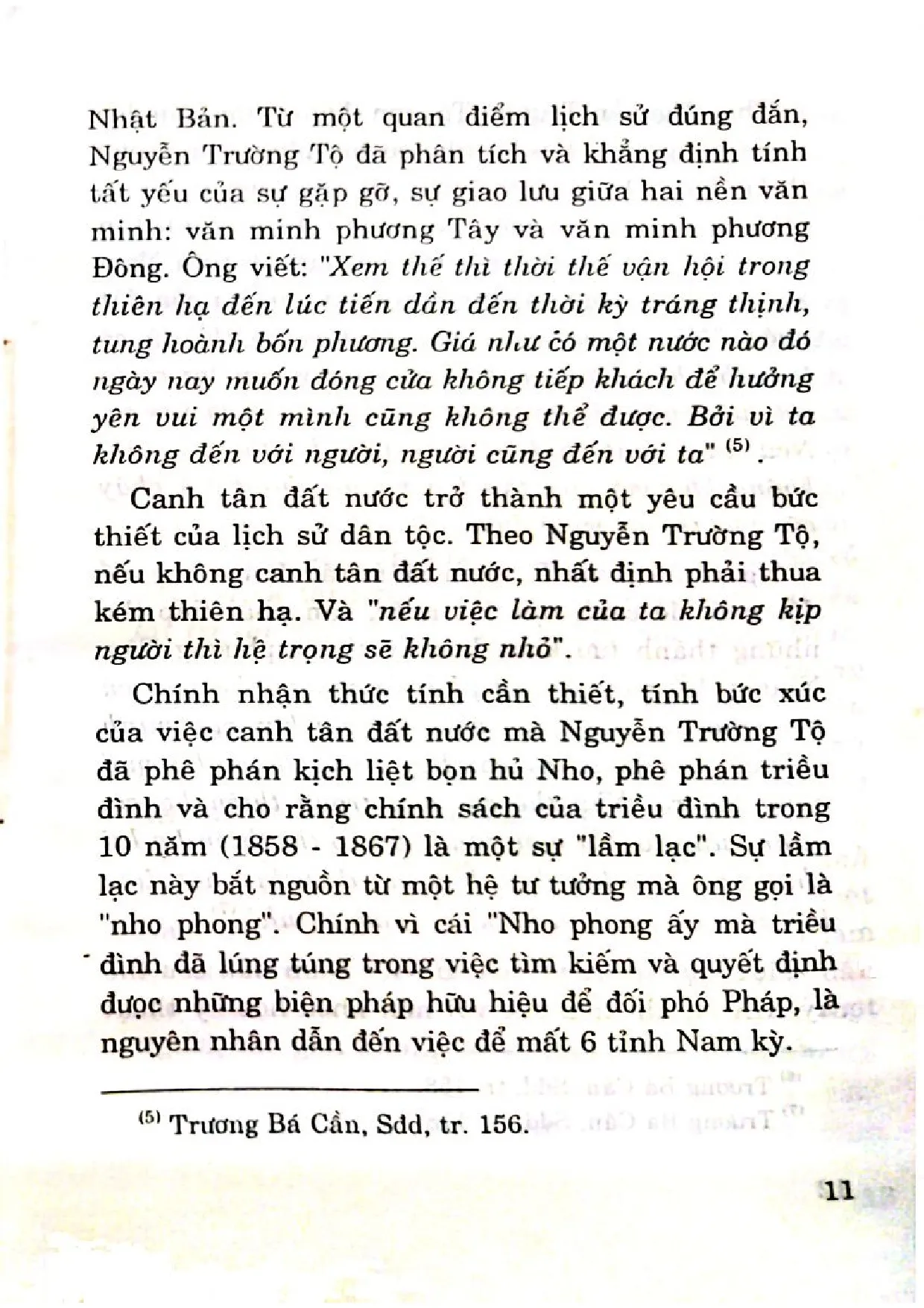 Nội dung mục lục và hình ảnh sách Tư tưởng canh tân đất nước dưới triều Nguyễn - Trang 7
