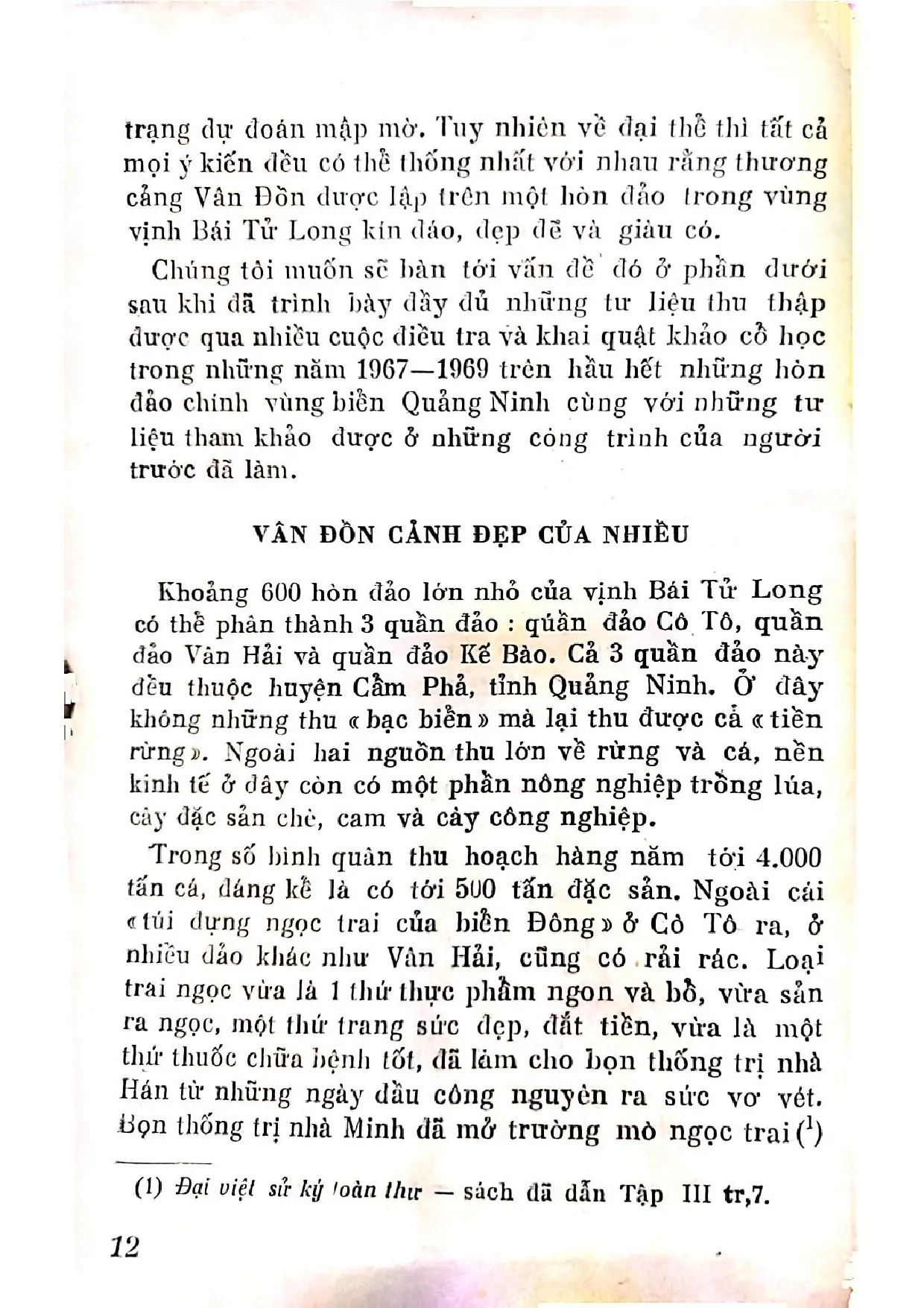 Nội dung mục lục và hình ảnh sách Tìm lại dấu vết Vân Đồn lịch sử - Trang 6