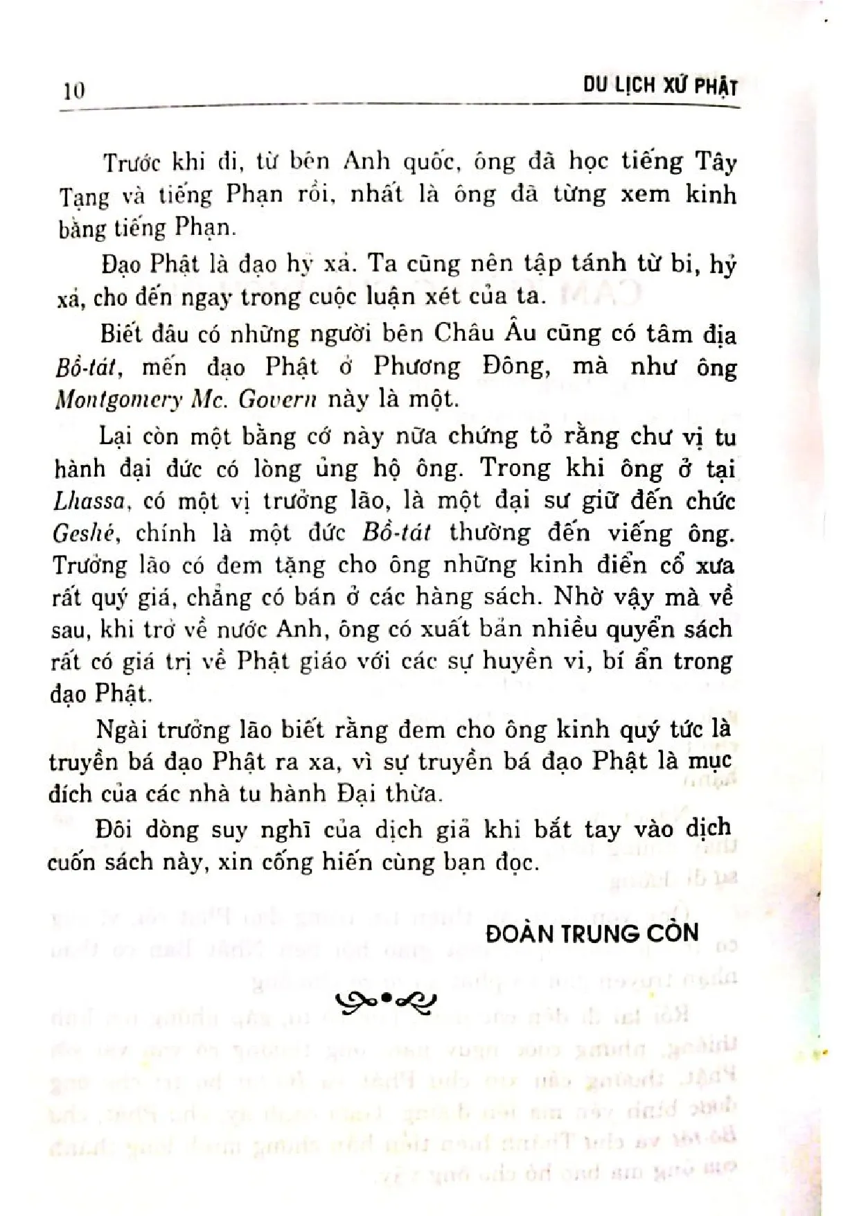 Nội dung mục lục và hình ảnh sách Du lịch xứ phật - Trang 6