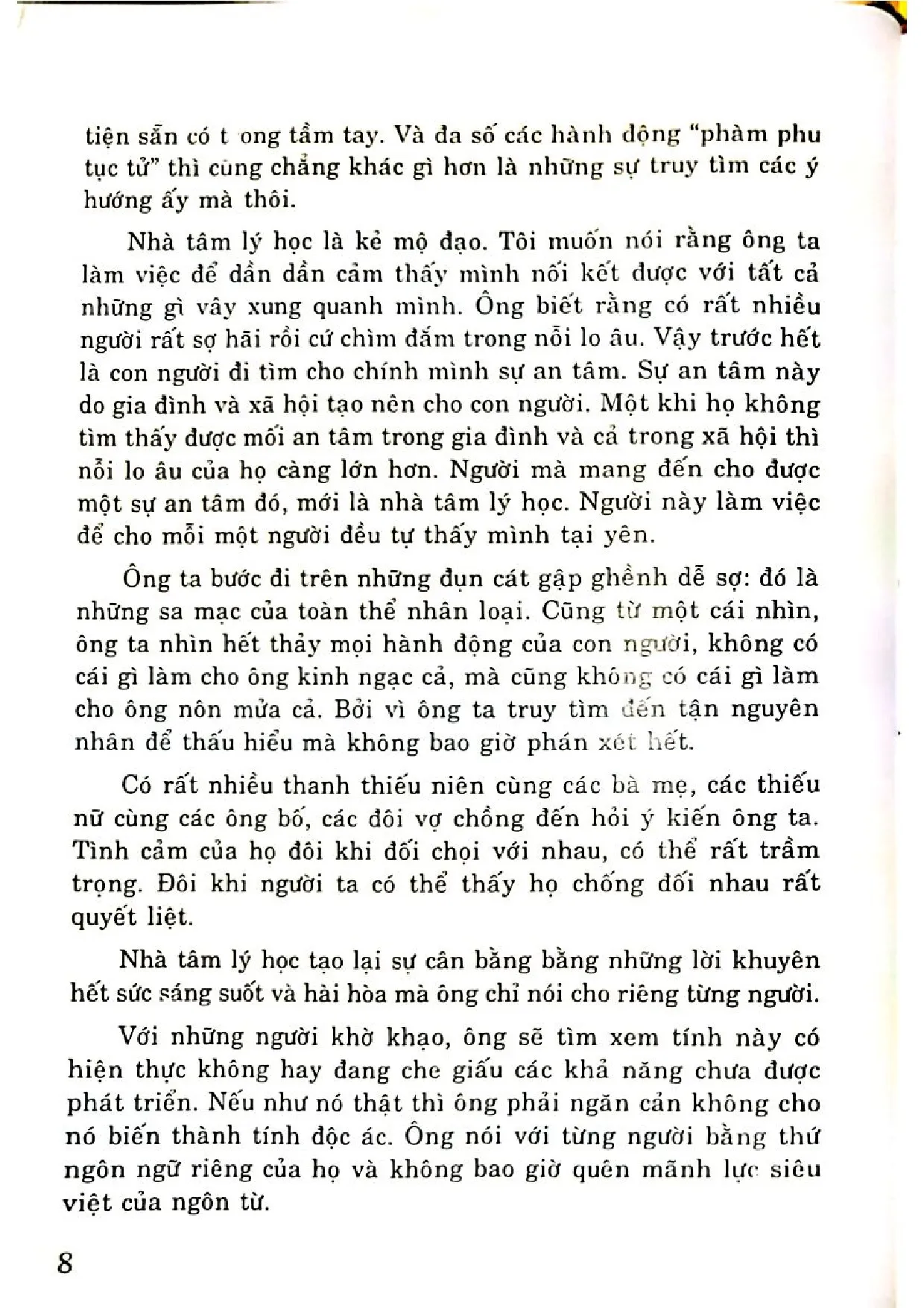 Mục lục chi tiết trang 3 sách Những thành tựu lẫy lừng trong tâm lý học hiện đại