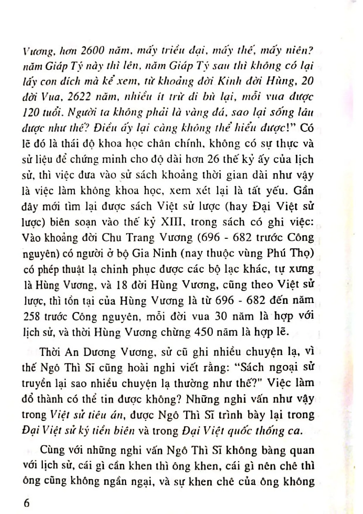 Nội dung mục lục và hình ảnh sách Việt sử tiêu án - Trang 6