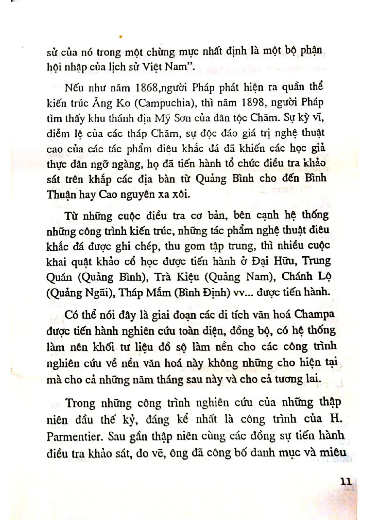 Nội dung mục lục và hình ảnh sách Di tích văn hóa Champa ở Bình Định - Trang 7