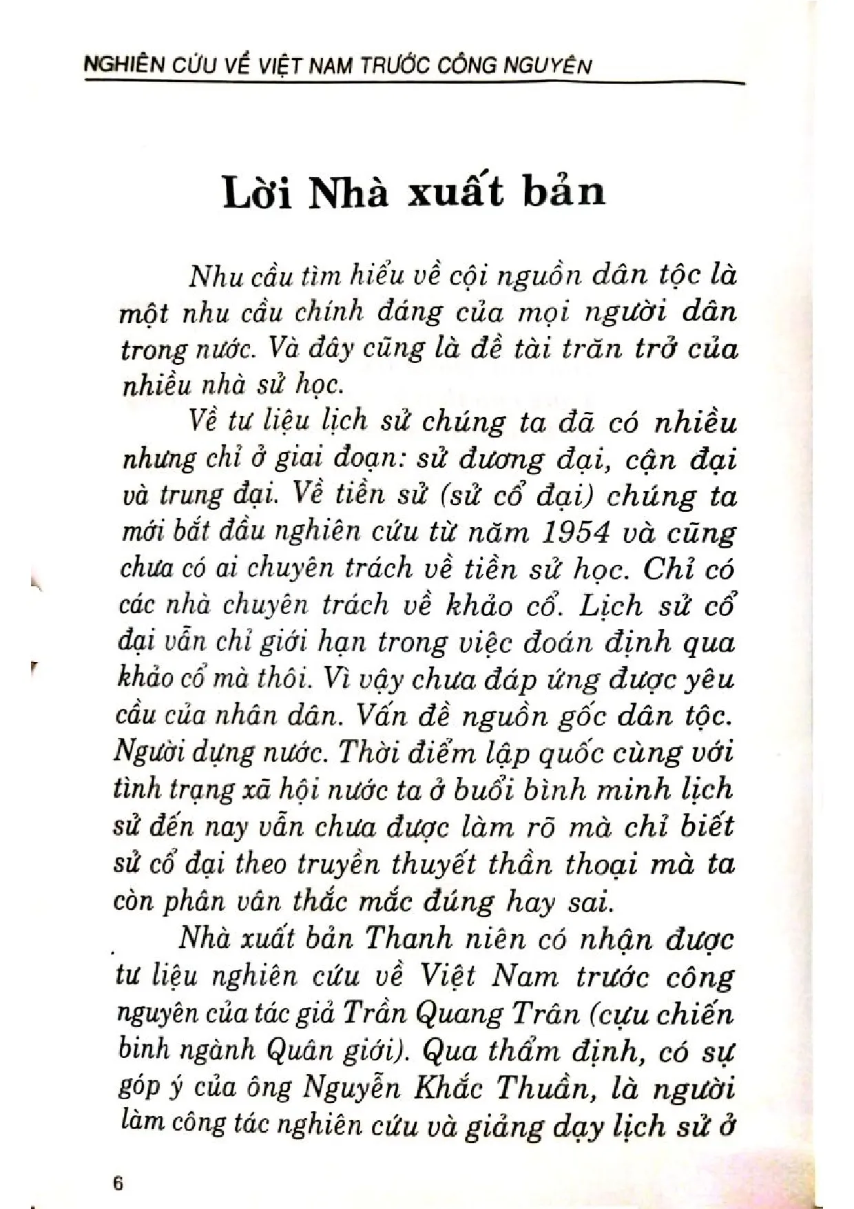 Mục lục chi tiết trang 1 sách Nghiên cứu về Việt Nam trước công nguyên