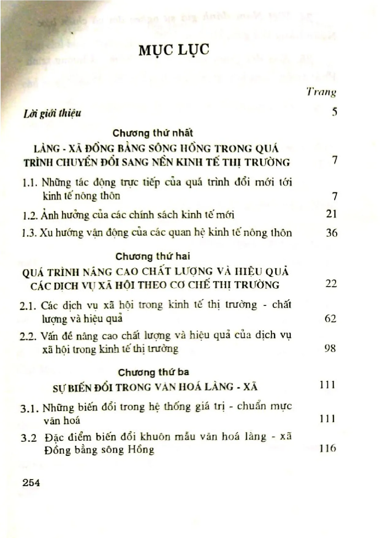 Trang bìa chính thức sách Sự biến đổi của làng xã Việt Nam hiện nay ở đồng bằng sông Hổng
