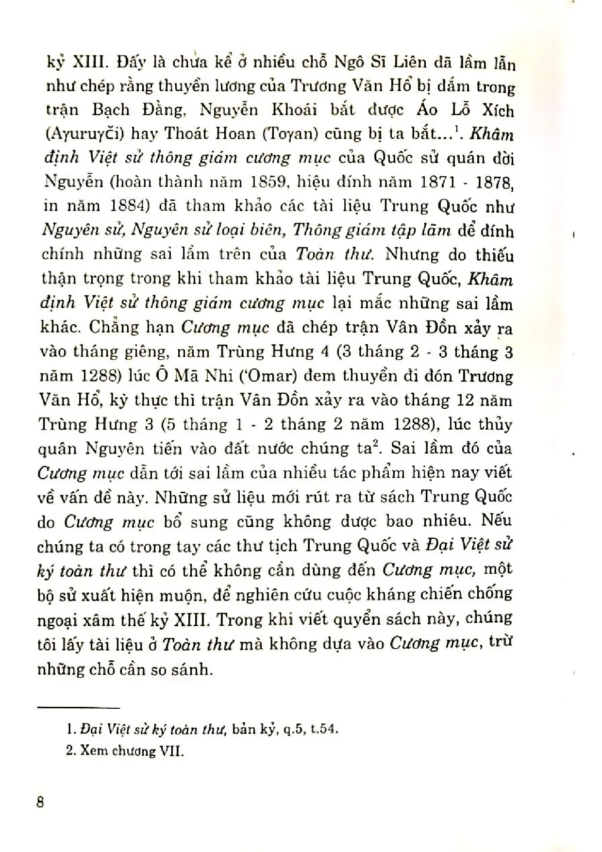 Nội dung trang phụ bản giới thiệu sách Cuộc kháng chiến chống quân xâm lược Nguyên Mông thế kỷ III