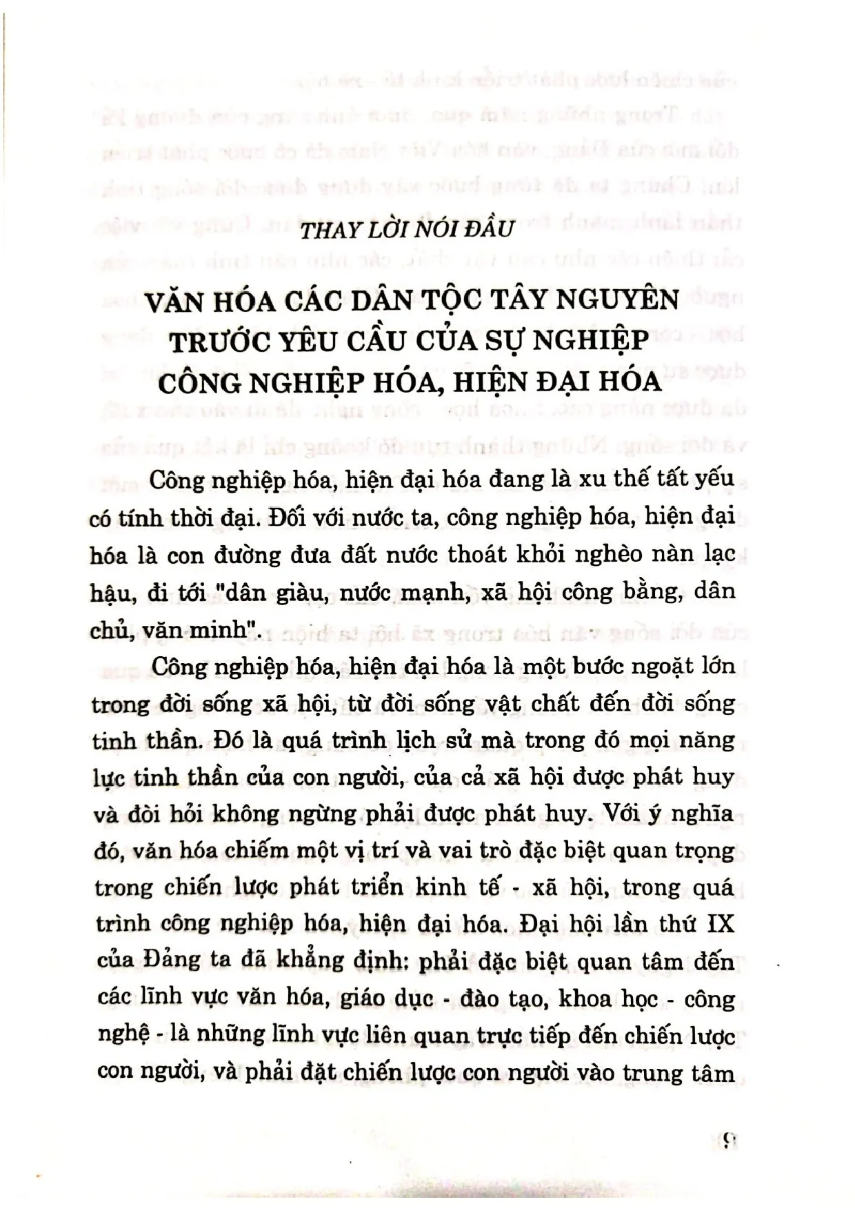 Nội dung mục lục và hình ảnh sách Văn hóa các dân tộc Tây nguyên thực trạng và các vấn đề đặt ra - Trang 7