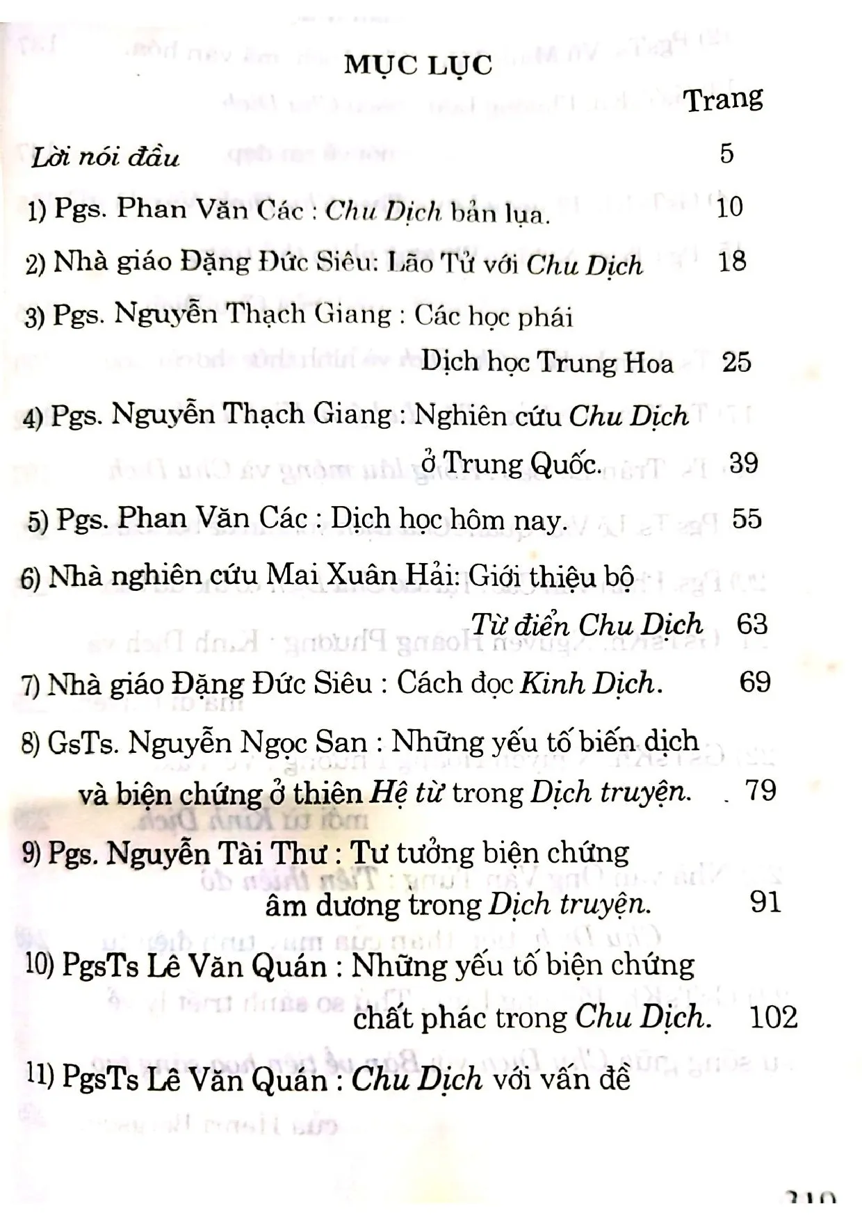 Trang bìa chính thức sách Nghiên cứu Chu dịch