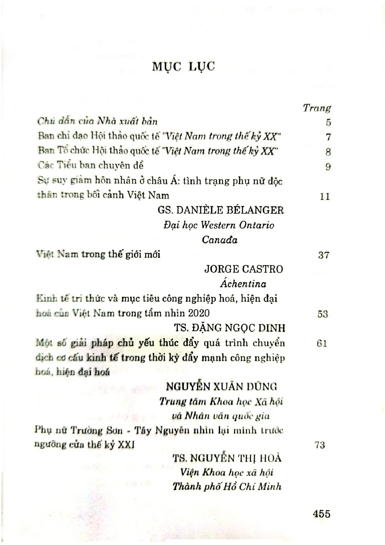 Trang bìa chính thức sách Việt Nam trong thế kỷ XX tập 4