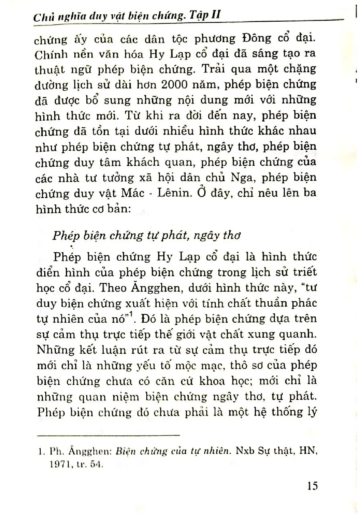 Nội dung mục lục và hình ảnh sách Câu hỏi bài tập chủ nghĩa duy vật biện chứng tập 2 - Trang 7