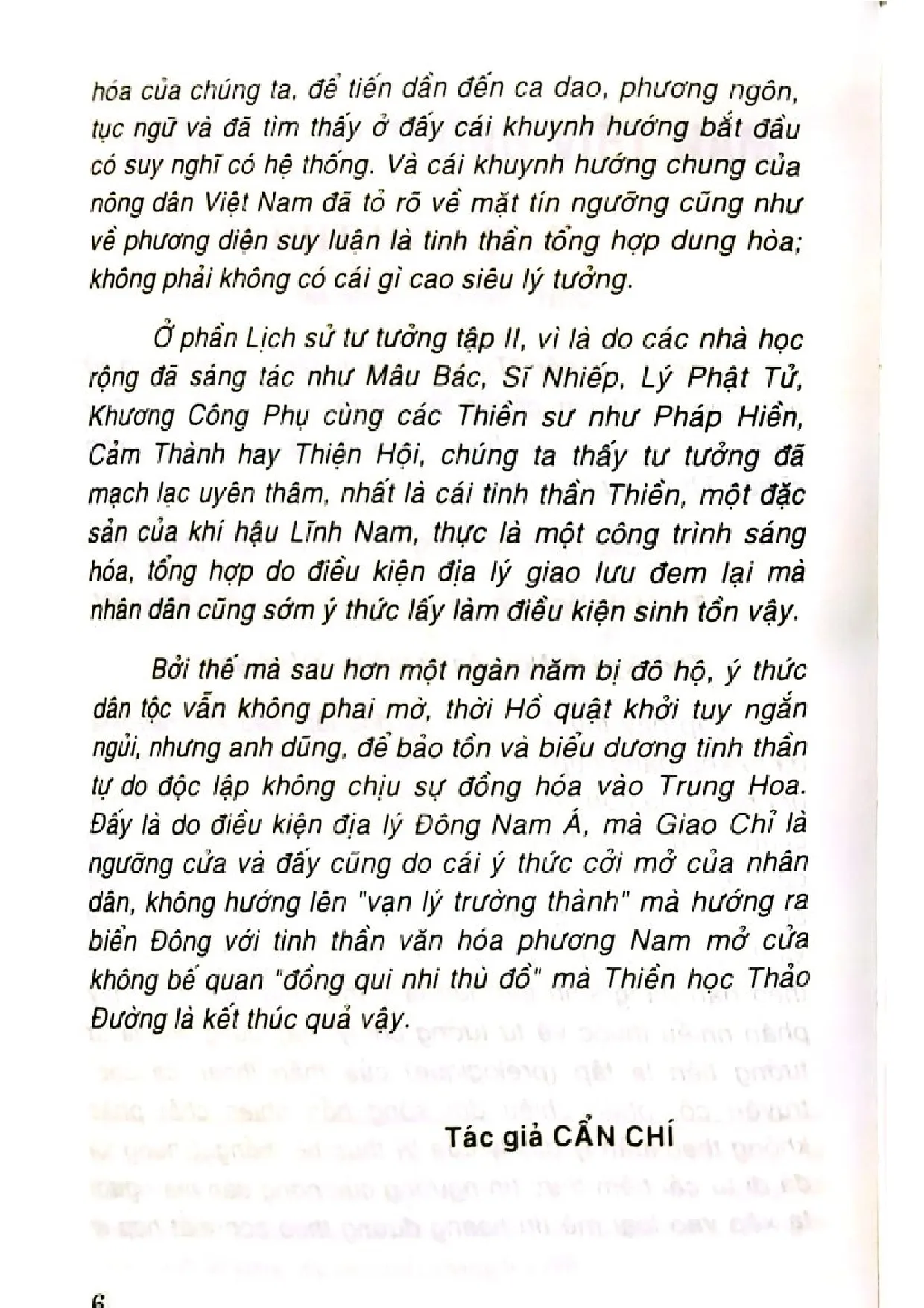 Mục lục chi tiết trang 2 sách Lịch sử tư tưởng Việt Nam tập 3