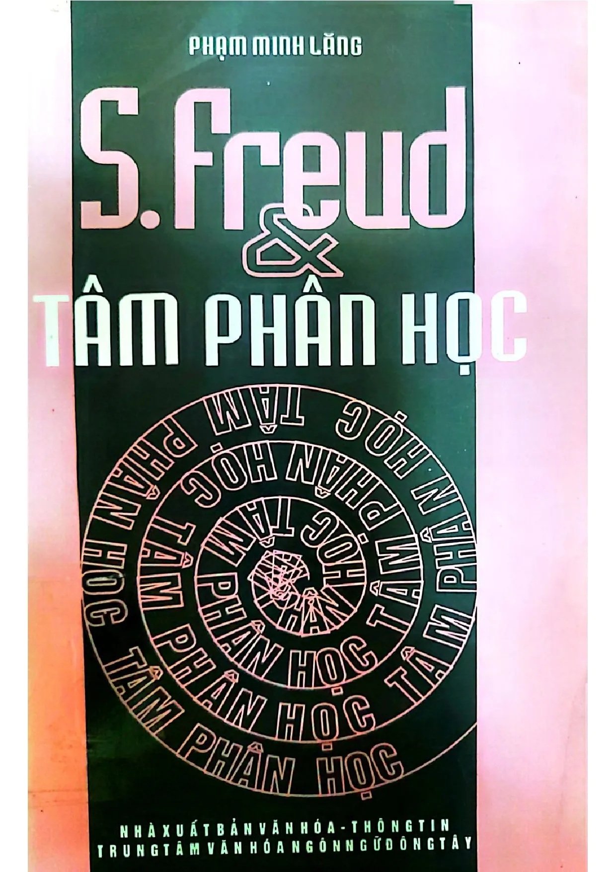 Ảnh bìa của S.Freud và tâm phân học