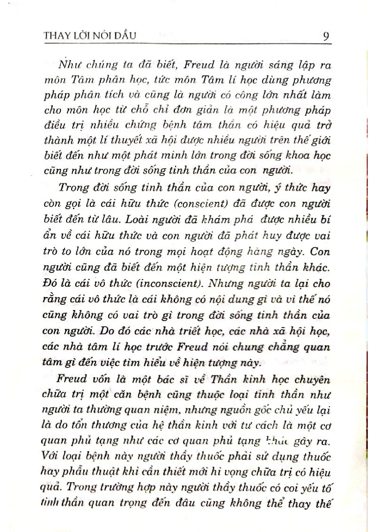 Nội dung mục lục và hình ảnh sách S.Freud và tâm phân học - Trang 5