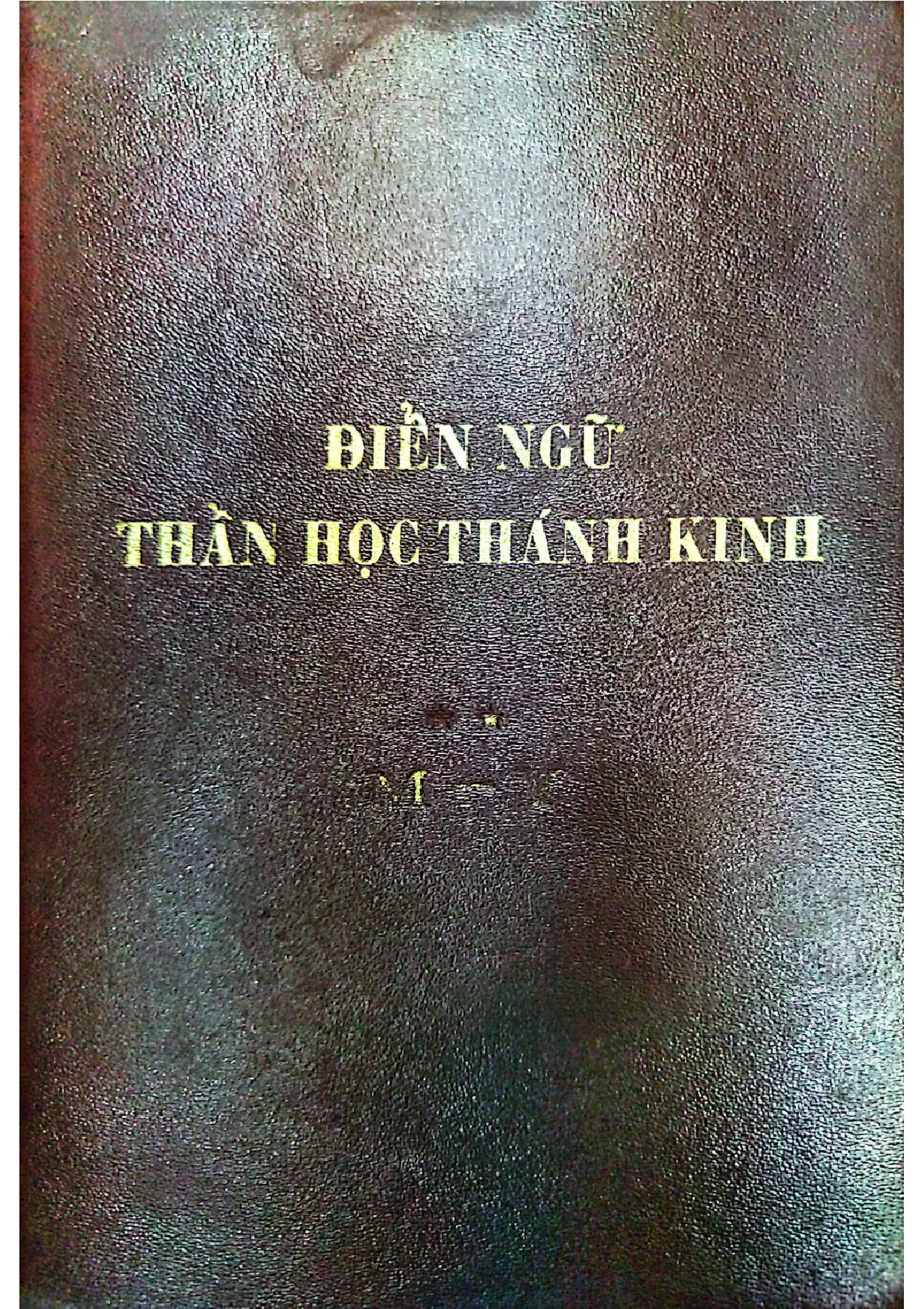 Ảnh bìa của Điển ngữ thần học thánh kinh từ M - Y