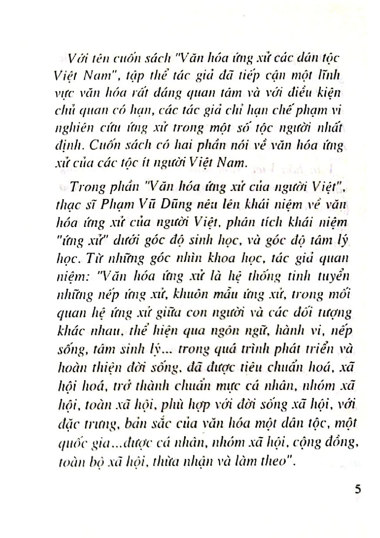 Mục lục chi tiết trang 2 sách Văn hóa ứng xử các dân tộc Việt Nam