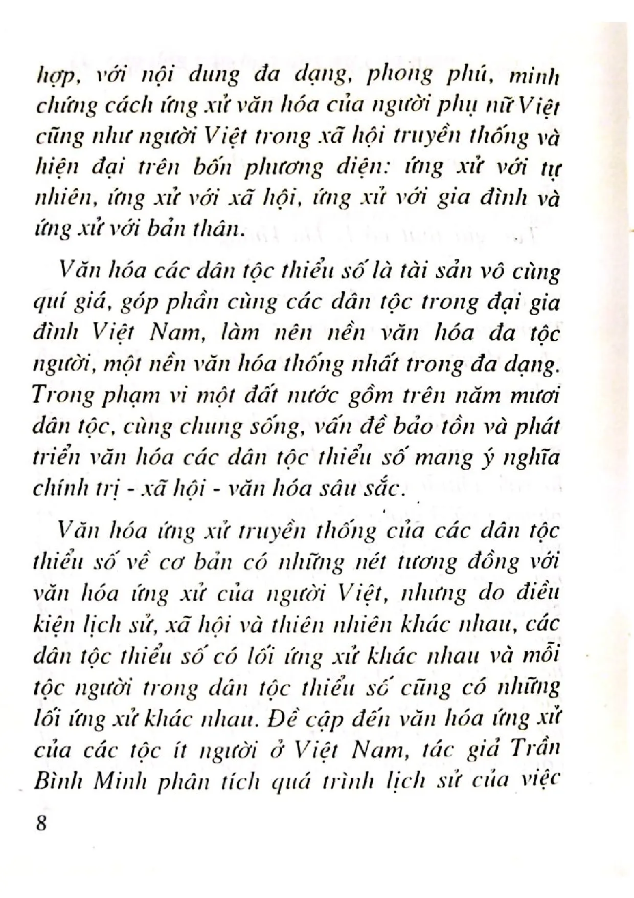 Nội dung mục lục và hình ảnh sách Văn hóa ứng xử các dân tộc Việt Nam - Trang 5