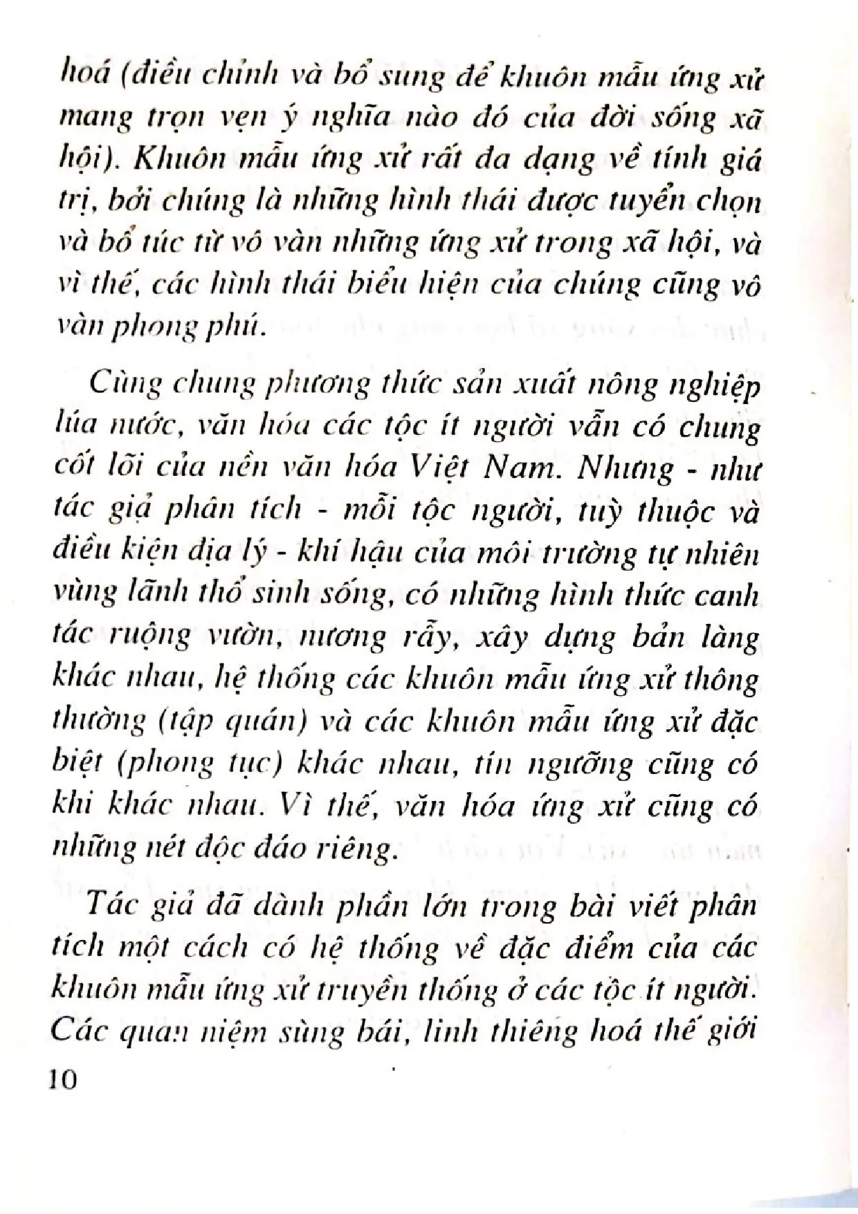Nội dung mục lục và hình ảnh sách Văn hóa ứng xử các dân tộc Việt Nam - Trang 7