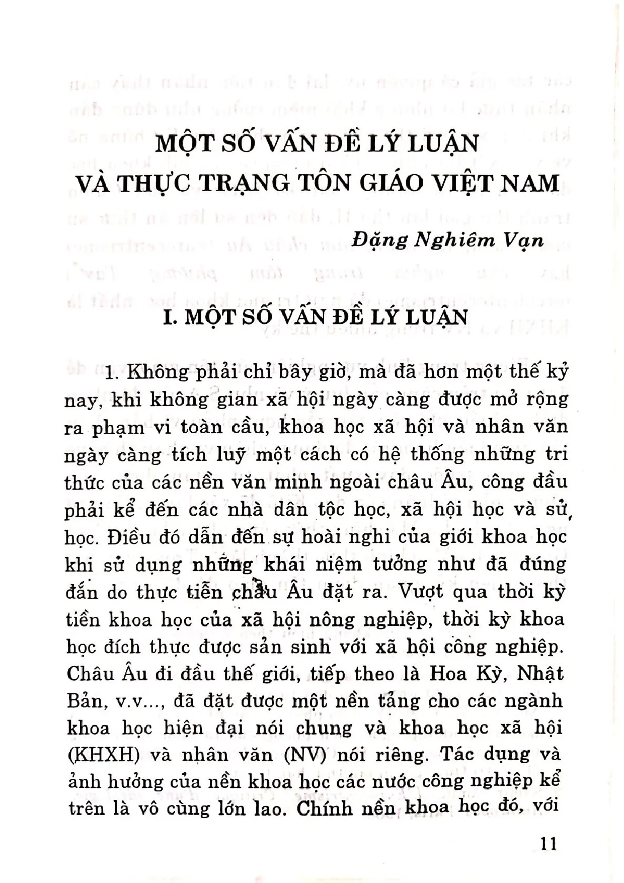 Nội dung trang phụ bản giới thiệu sách Về tôn giáo tín ngưỡng Việt Nam hiện nay