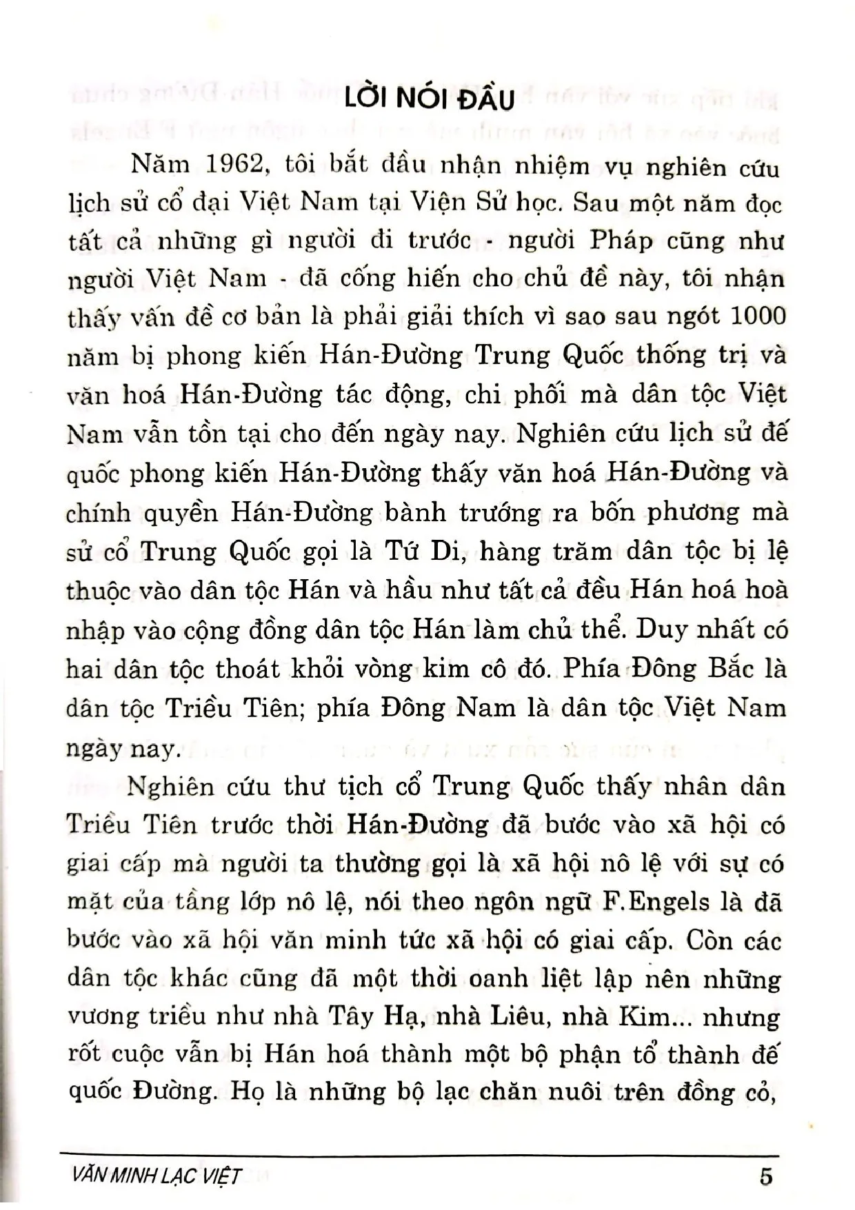 Mục lục chi tiết trang 1 sách Văn minh Lạc Việt