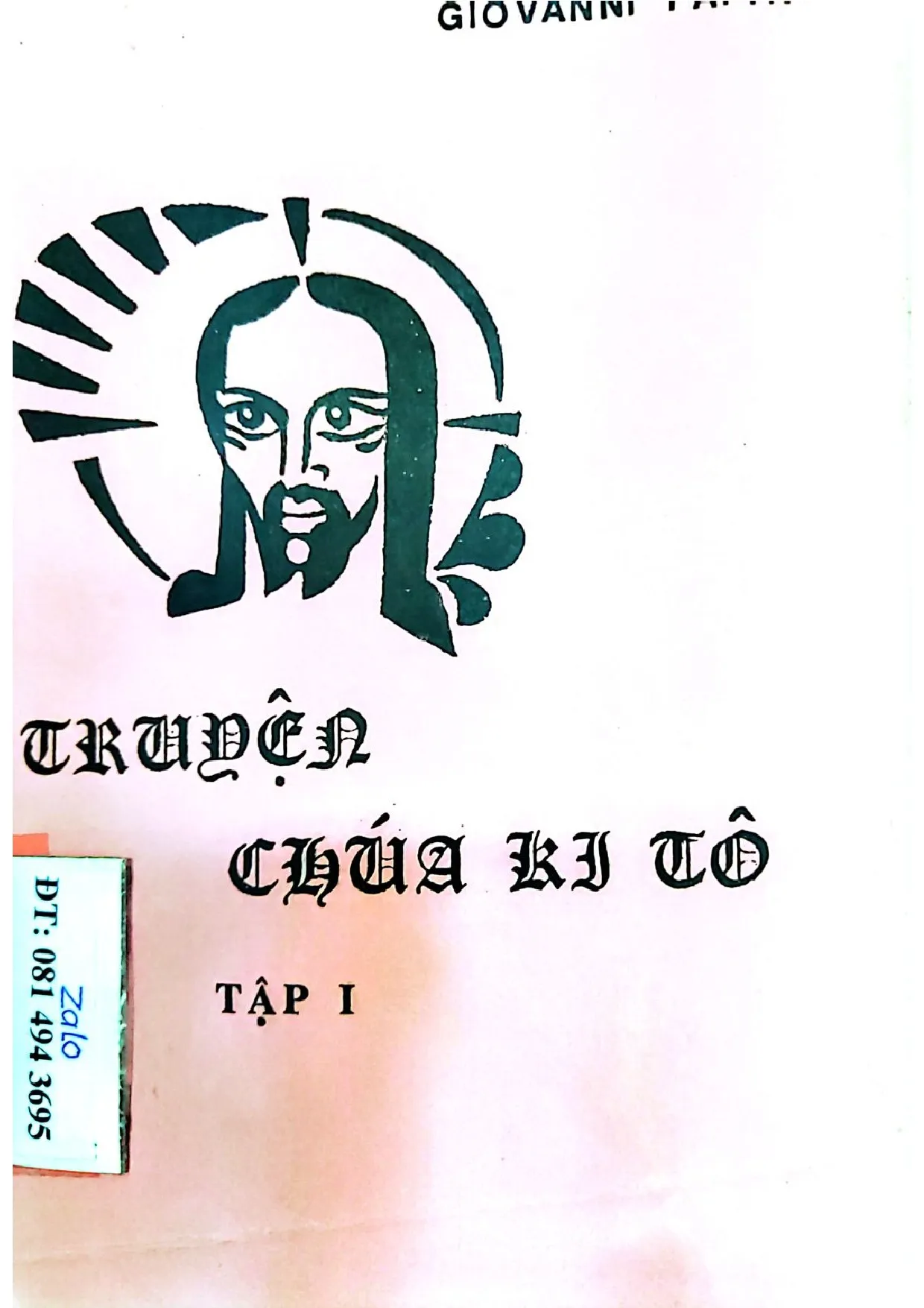 Ảnh bìa của Chuyện chúa Kito tập 1