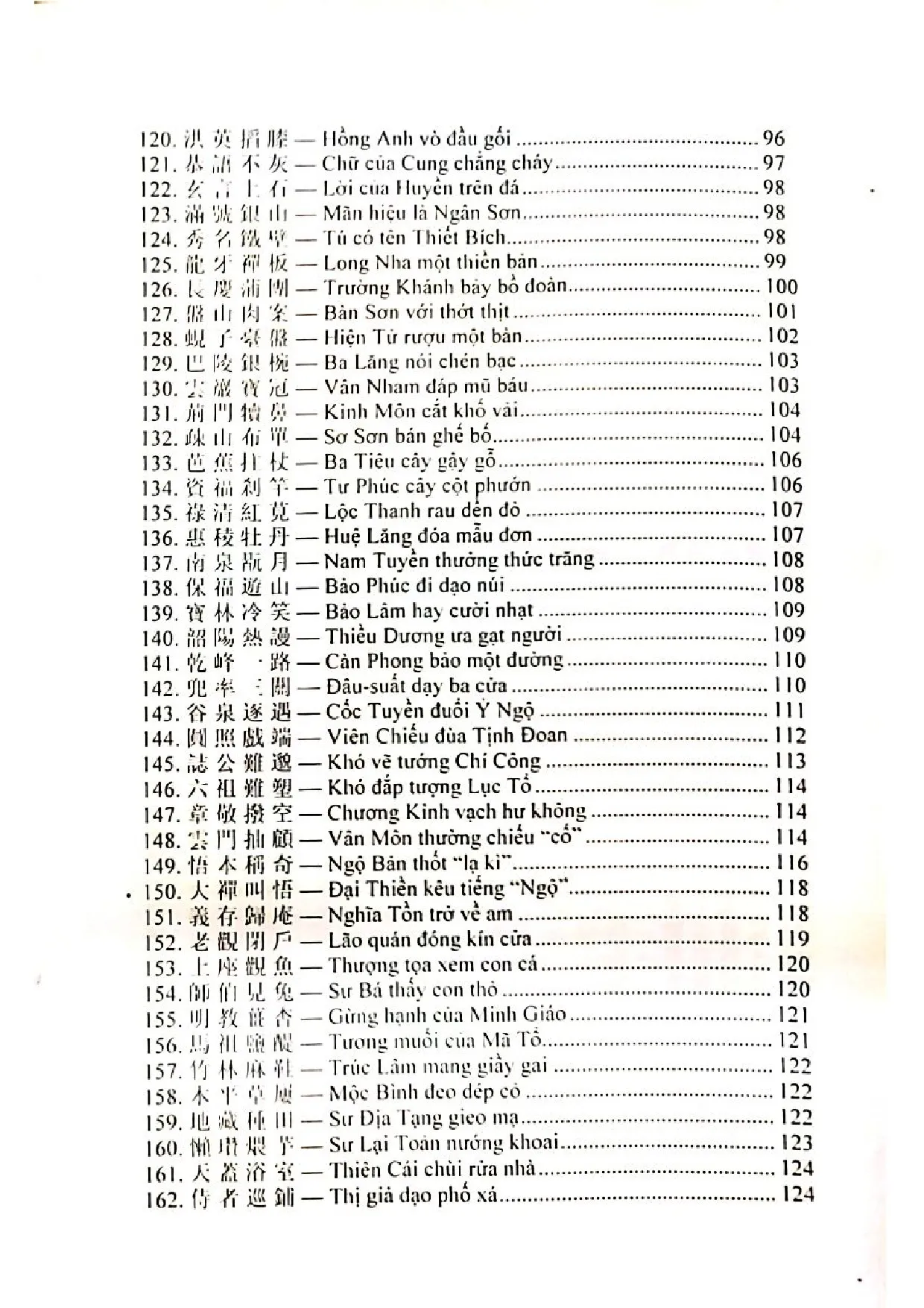 Mục lục chi tiết trang 3 sách Tinh hoa văn hóa phương Đông vườn thiền, rừng ngọc