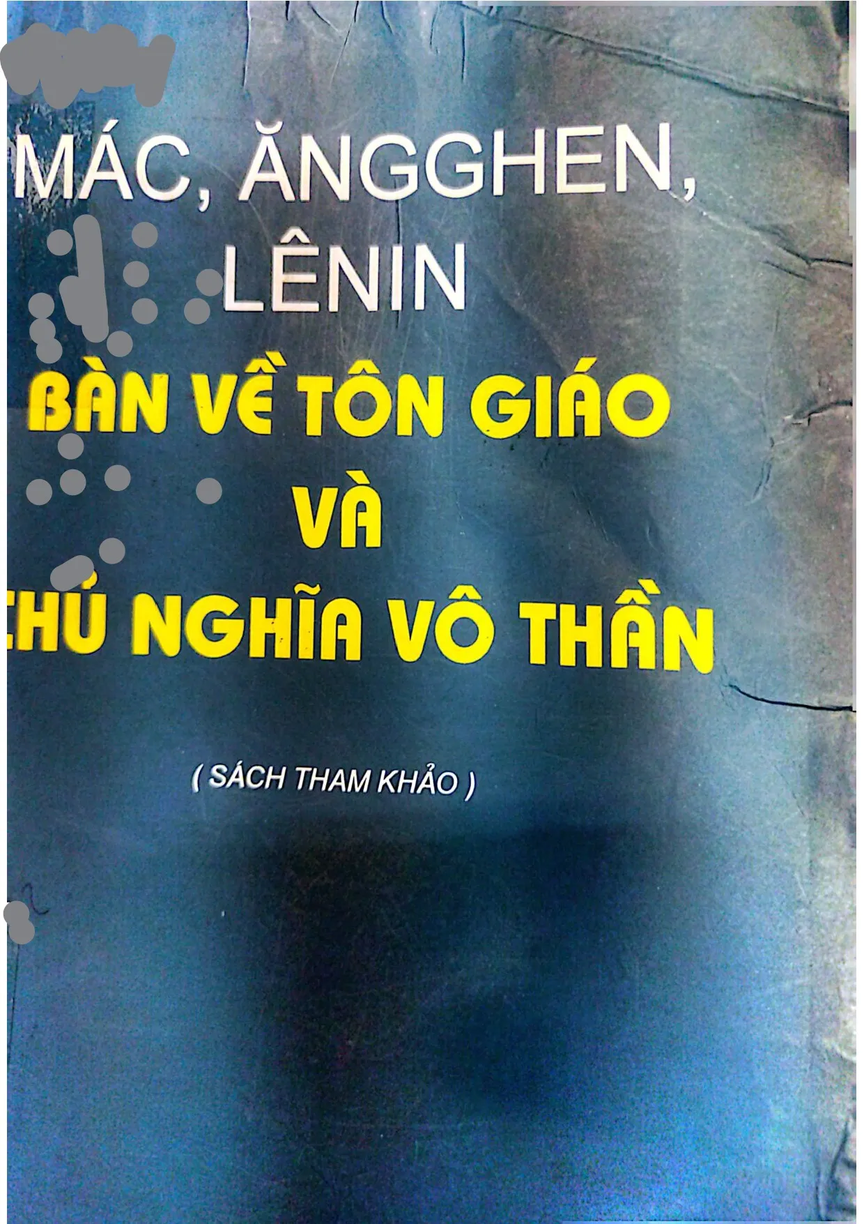 Ảnh bìa của Mác - Ăngghen - Lê nin bàn về tôn giáo và chủ nghĩa vô thần
