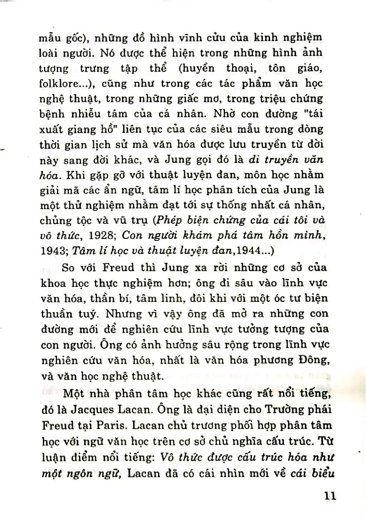 Nội dung mục lục và hình ảnh sách Phân tâm học và văn hóa nghệ thuật - Trang 5