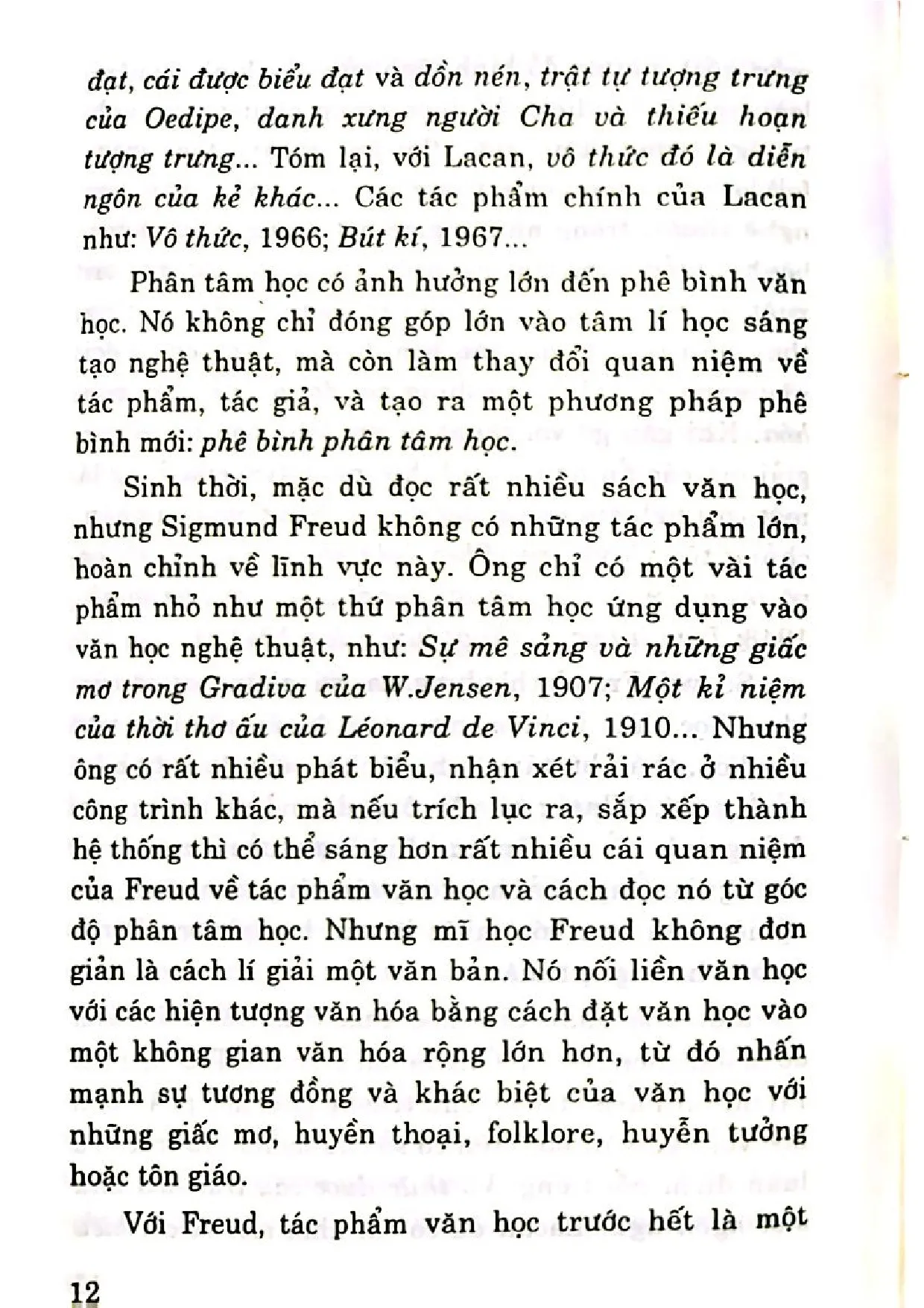 Nội dung mục lục và hình ảnh sách Phân tâm học và văn hóa nghệ thuật - Trang 6
